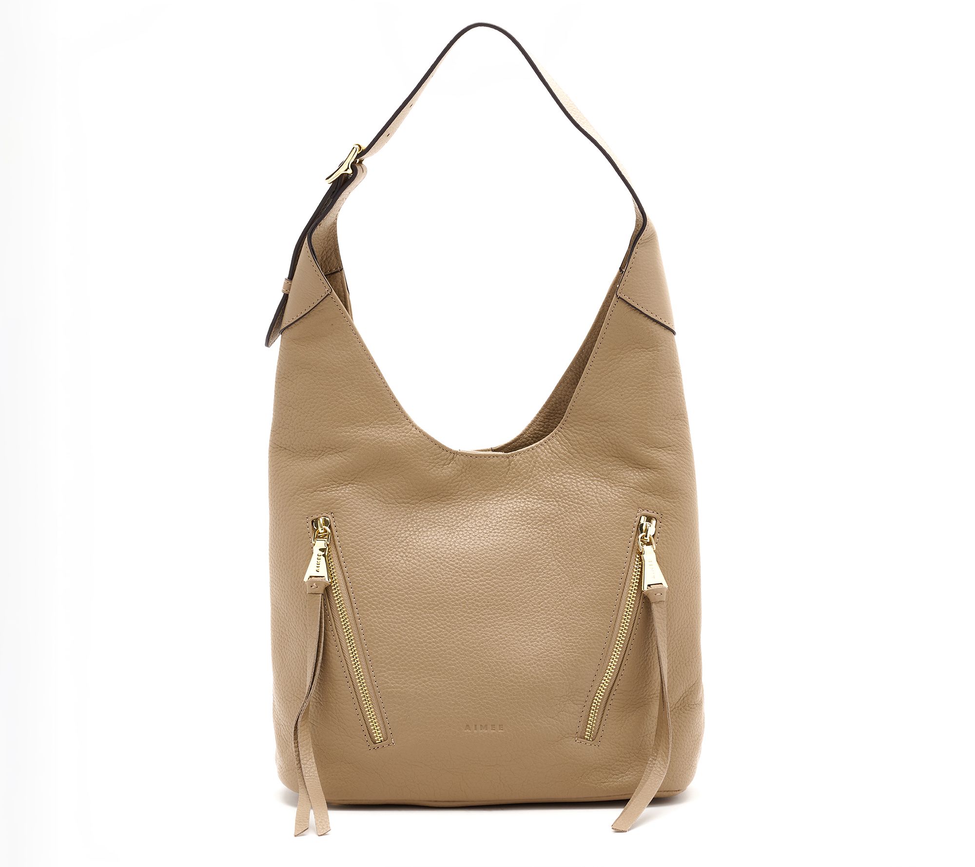 "As Is" Aimee Kestenberg Doral Large Leather Hobo