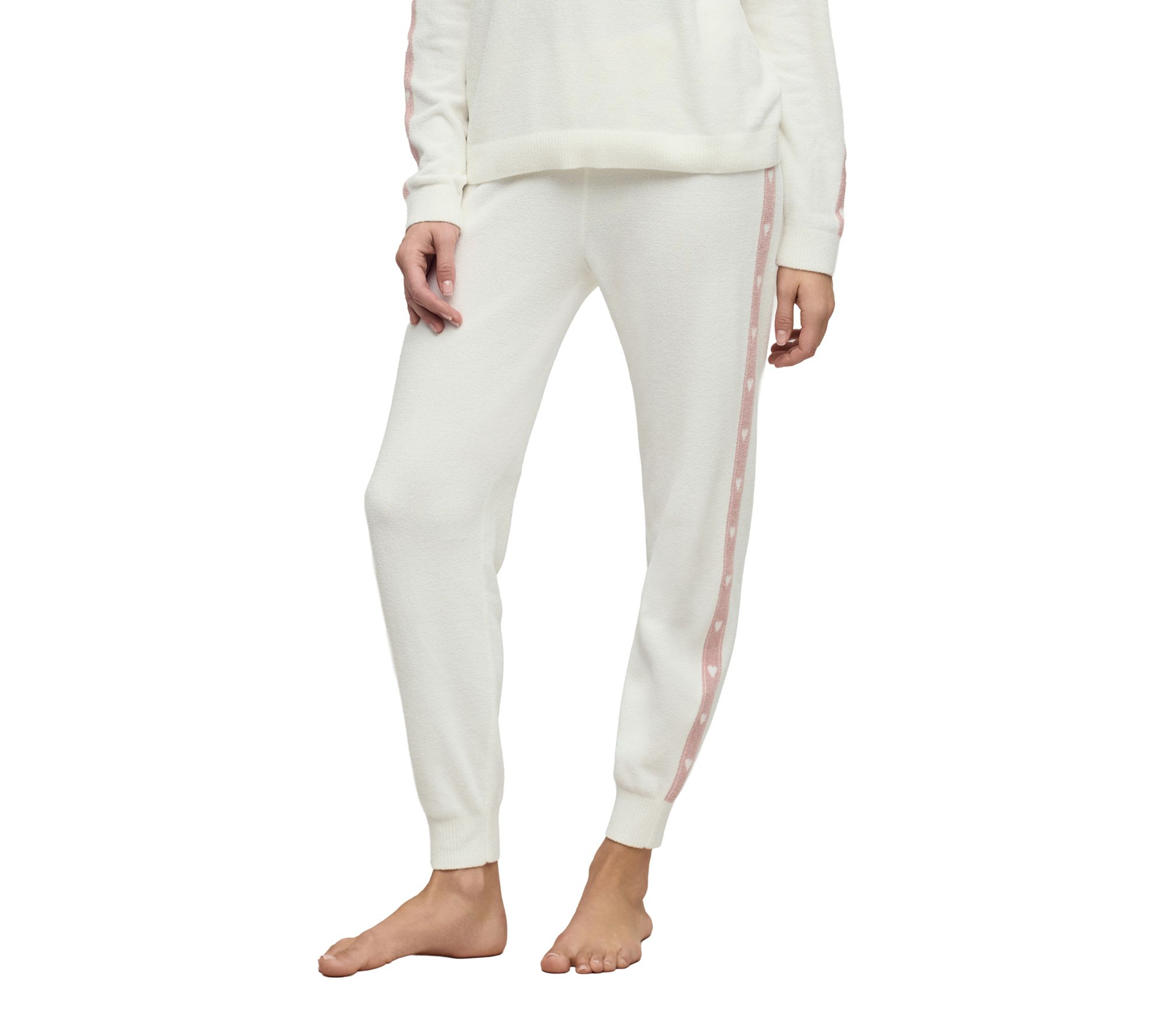Barefoot Dreams CCUL Heart Stripe Jogger