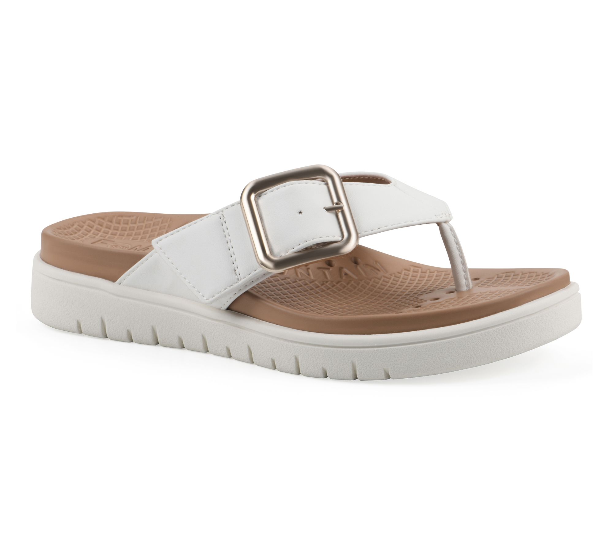 White Mountain FOM Recovery Thong Sandals - Nalla