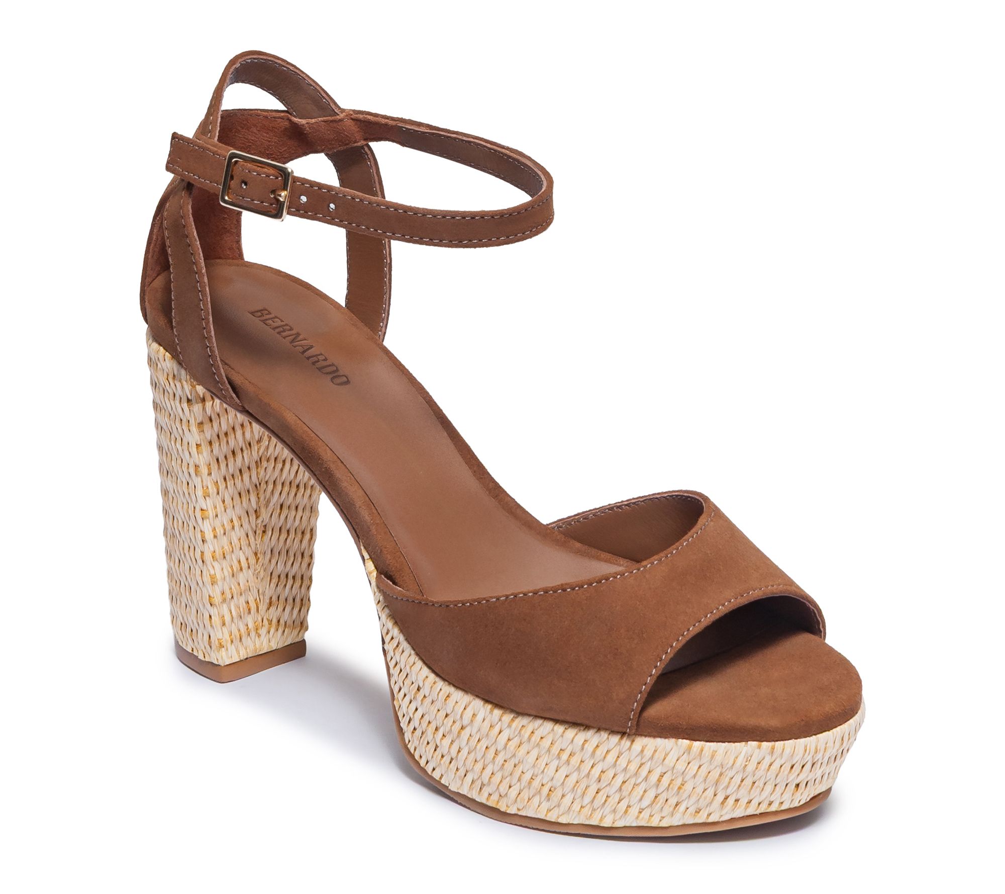 Bernardo Platform Leather Sandal - Valeria