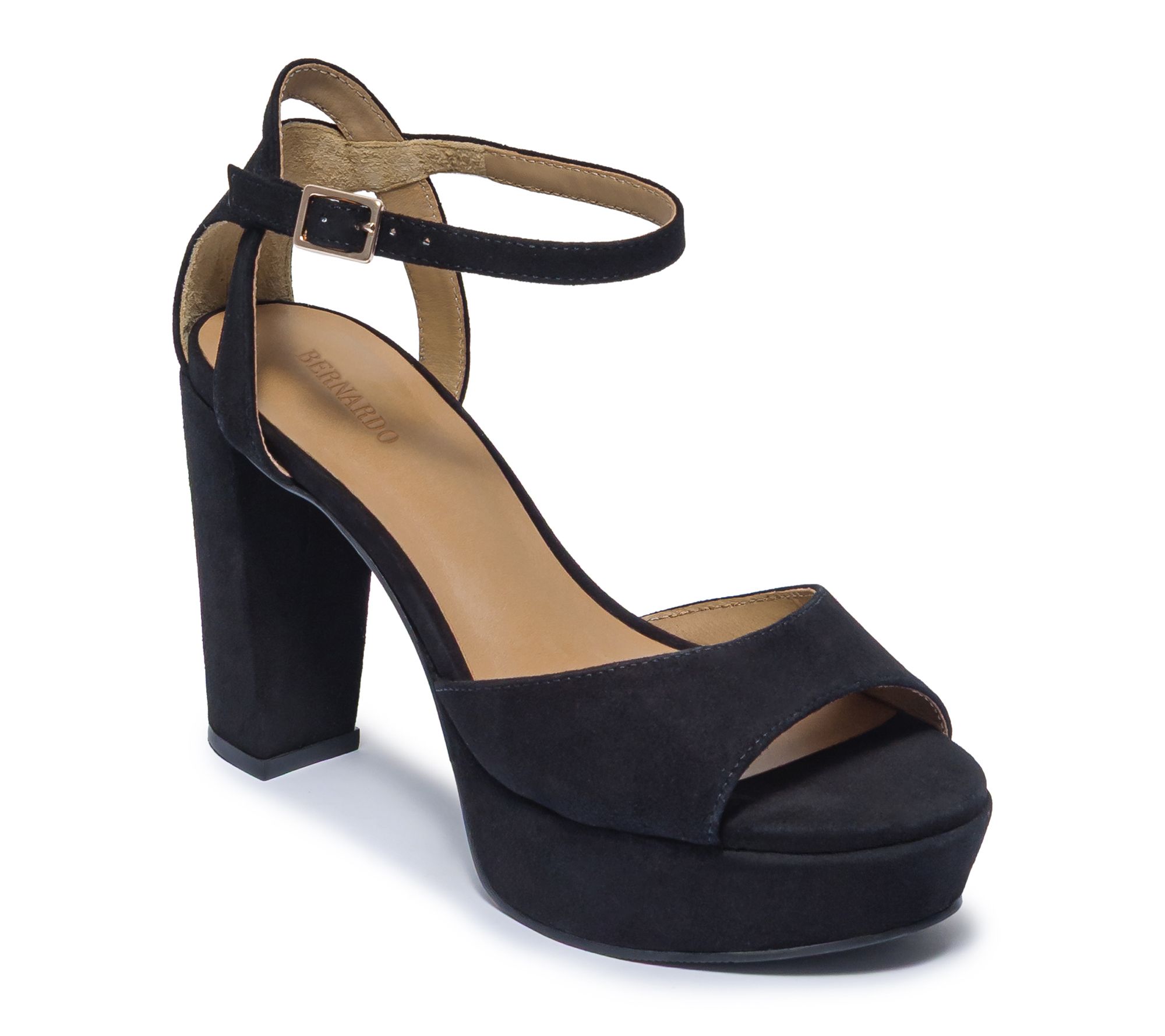 Bernardo Platform Leather Sandal - Valeria