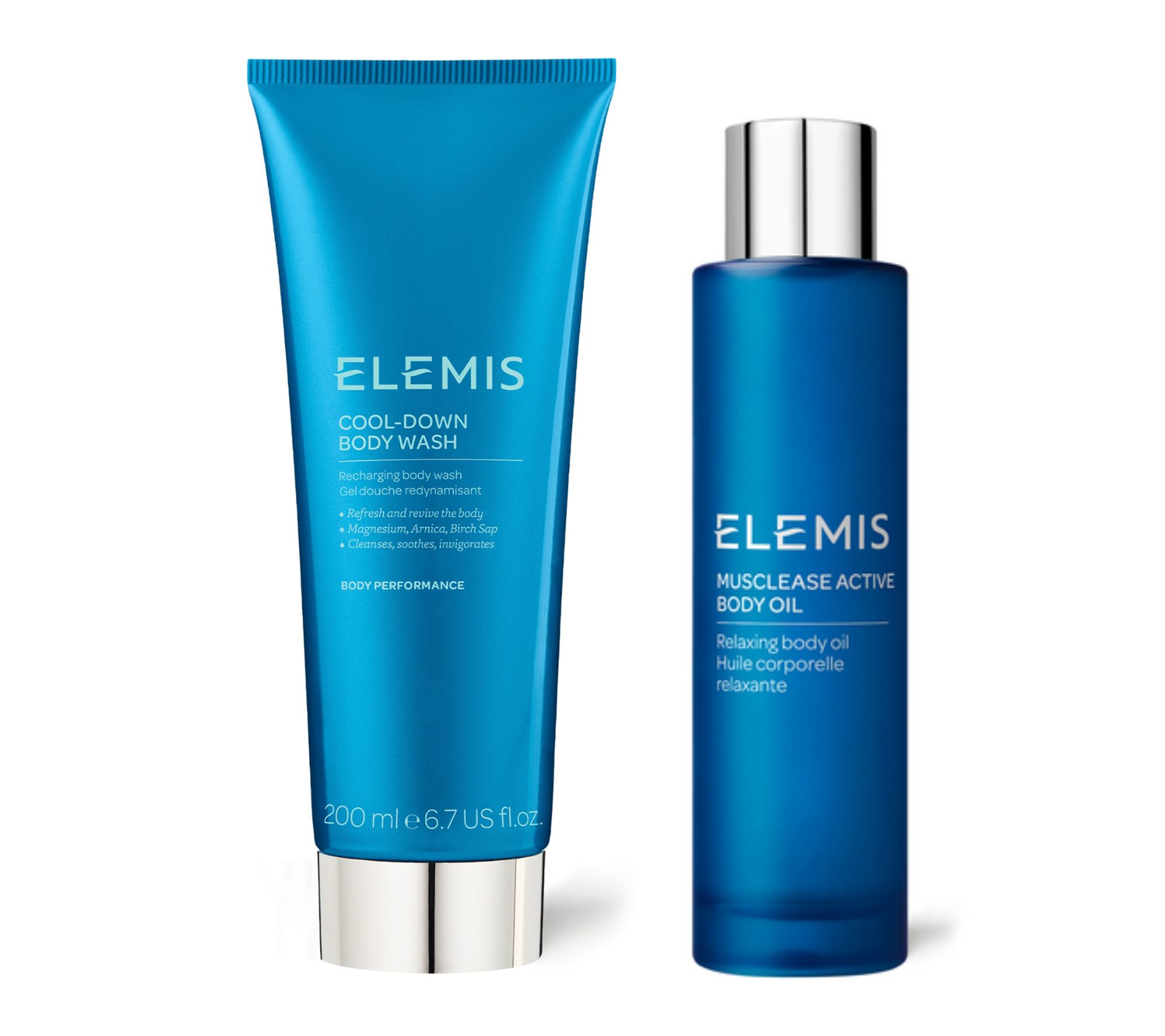 ELEMIS Cool Down Mode: Body Wash & Body Oil 2PCSet