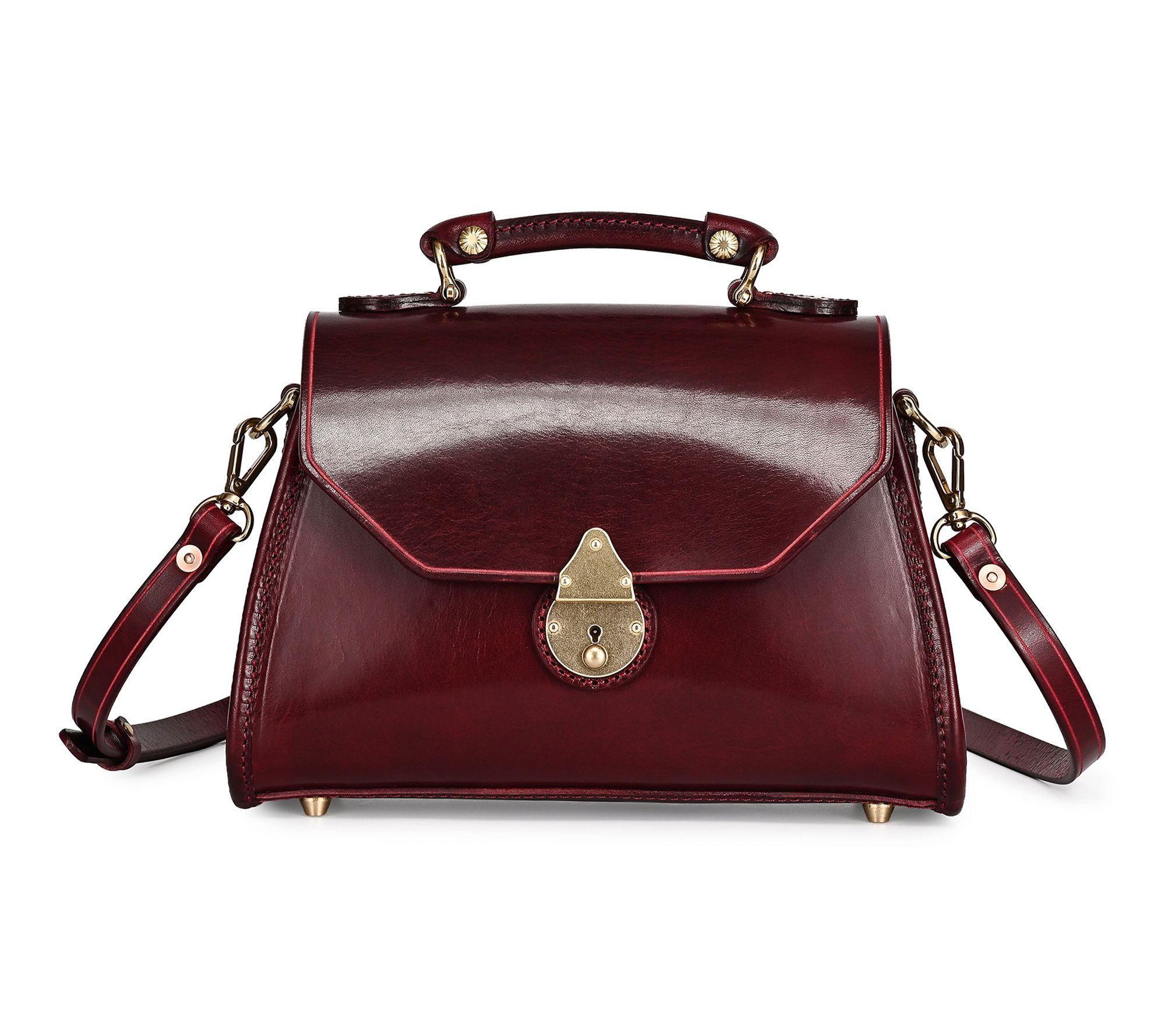 Old Trend Laurel Small Everyday Leather Satchel