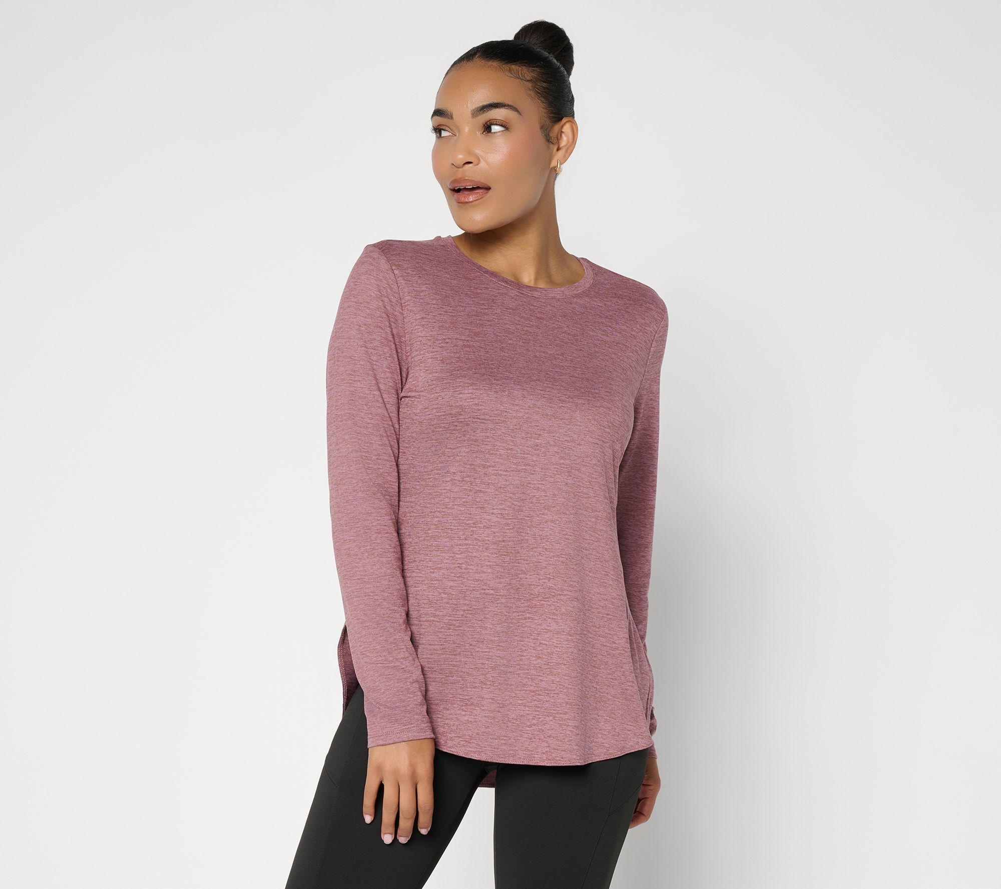  Skechers GoDri Swift Long Sleeve Tunic Crew Neck