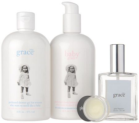 Philosophy Baby Grace 4-piece Deluxe Set - Qvc.com