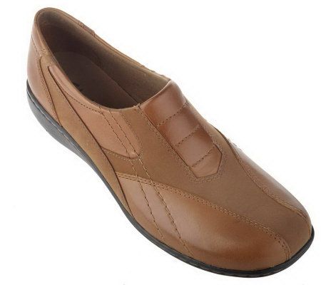 Clarks Leather & Nubuck Shoes - Bingo - Page 1 — QVC.com