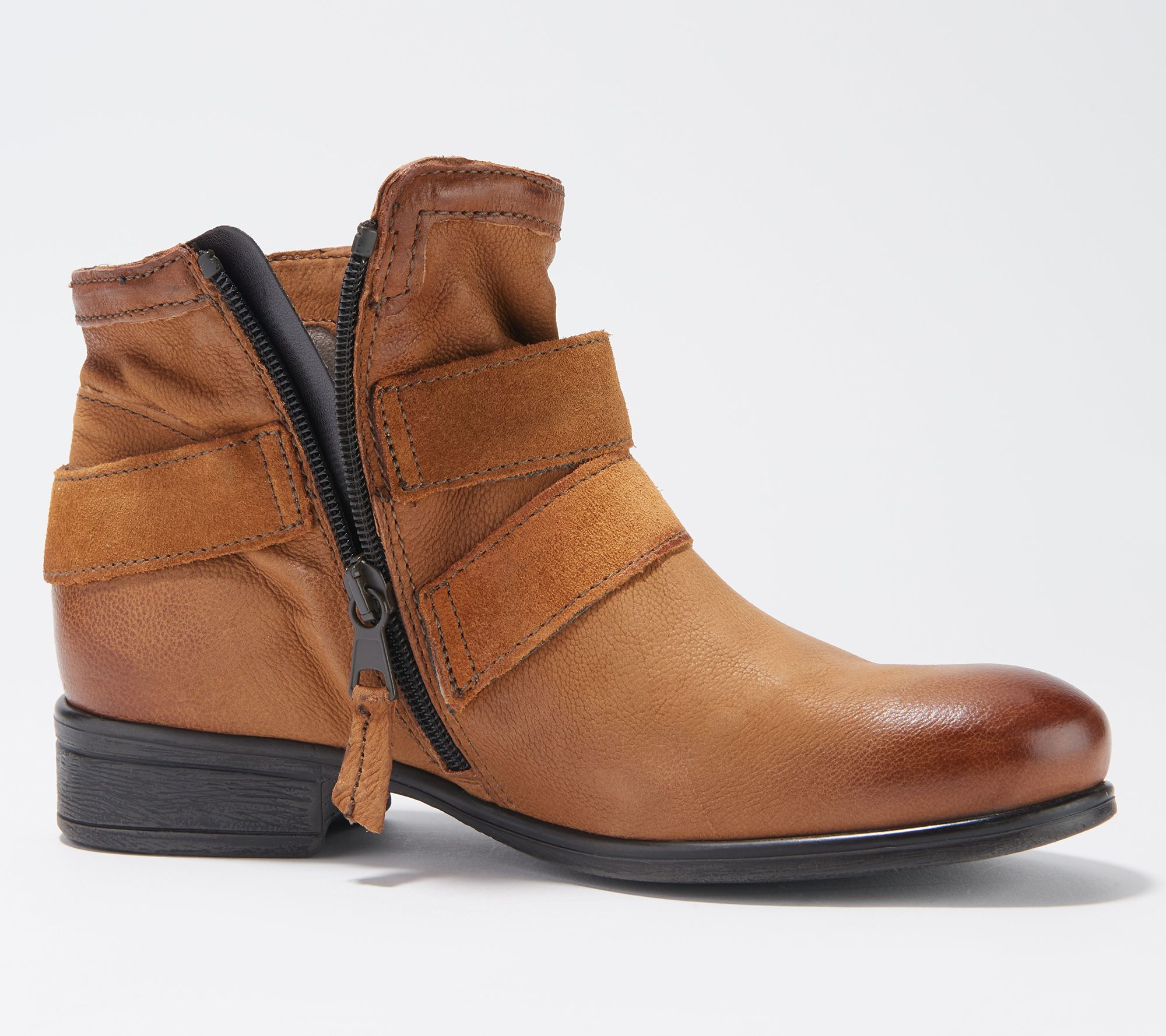 wide width grey booties