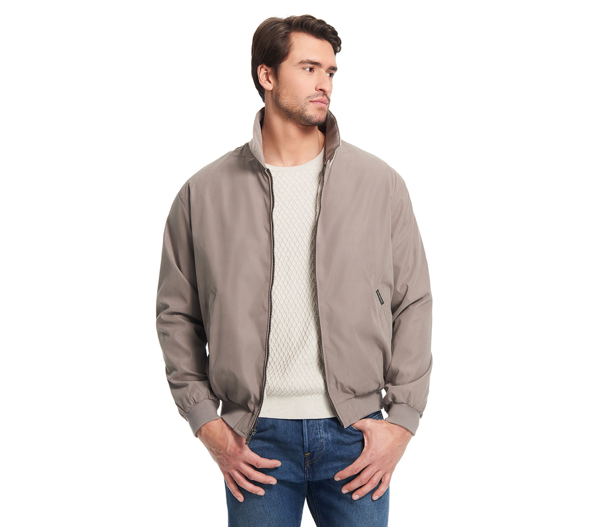 Weatherproof Men's Microfiber Golf Jacket - Extended Sizes