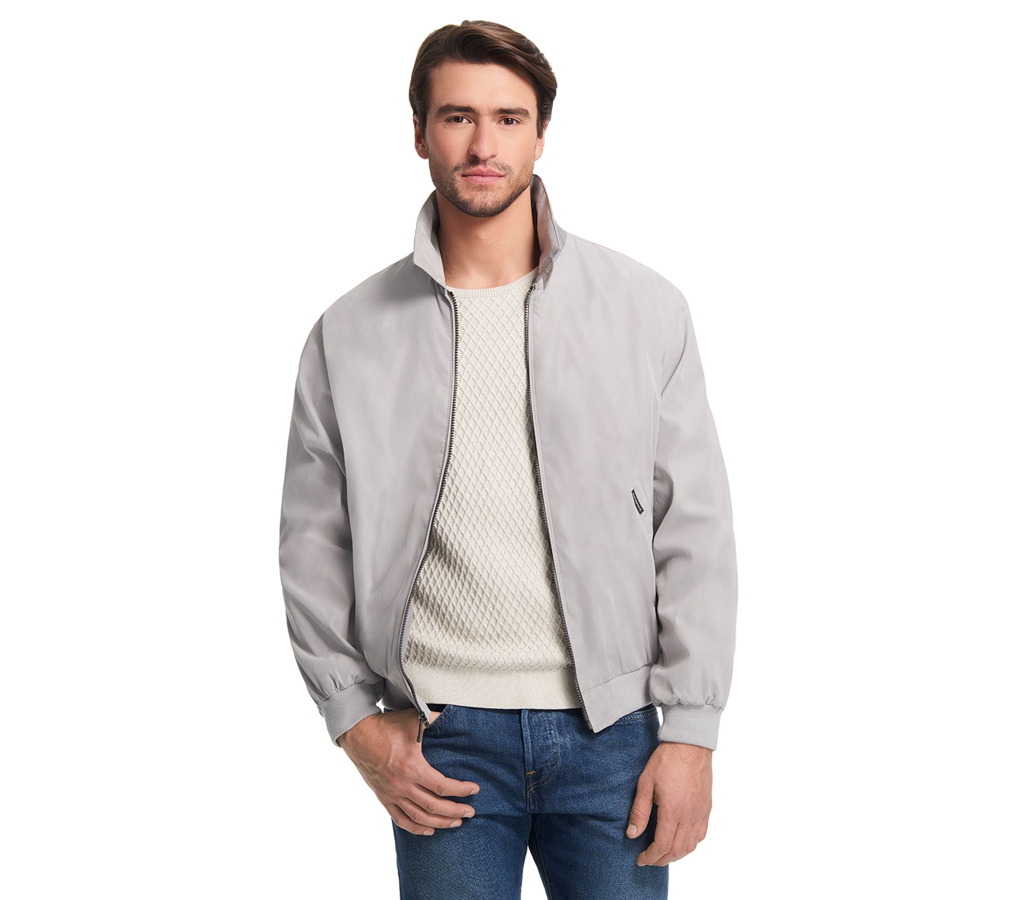 Weatherproof Men's Microfiber Golf Jacket - Extended Sizes