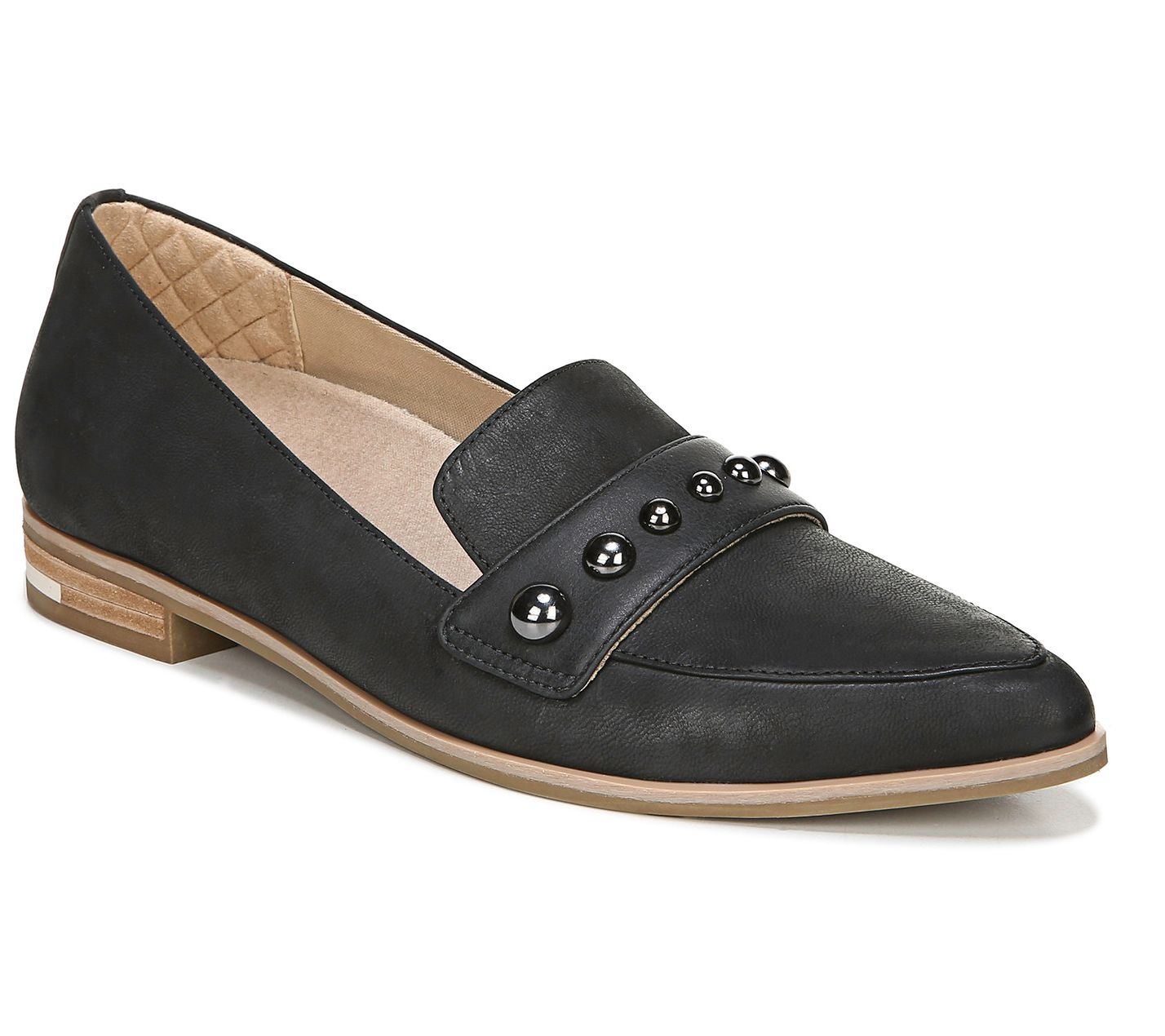 Dr. Scholl's Stud Slip-On Loafers - Faxon Stud - QVC.com