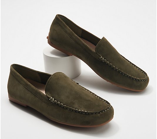 Isaac Mizrahi Live! Suede Moccasin Moccasin