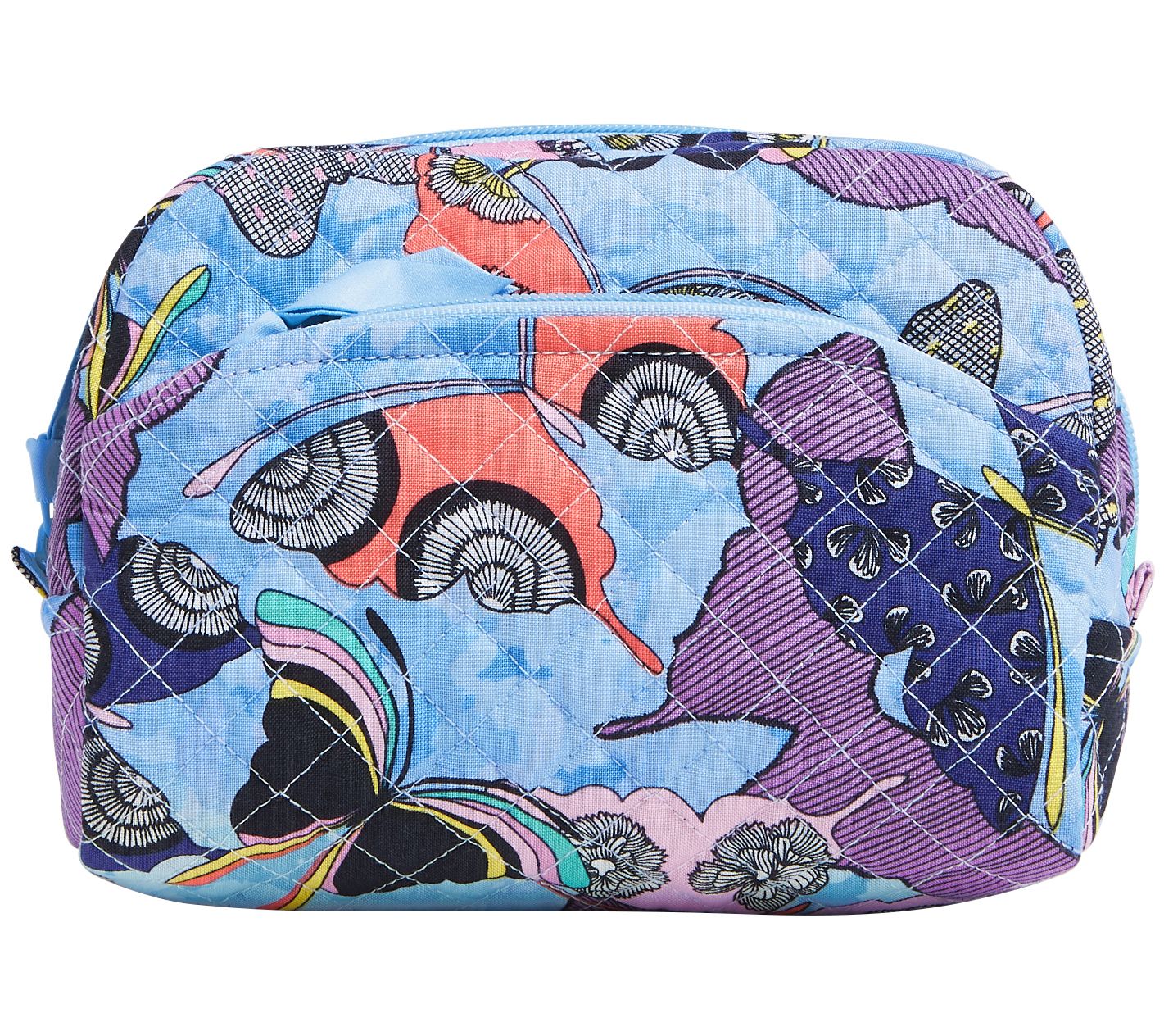 Vera Bradley Printed Cotton Medium Cosmetic Bag