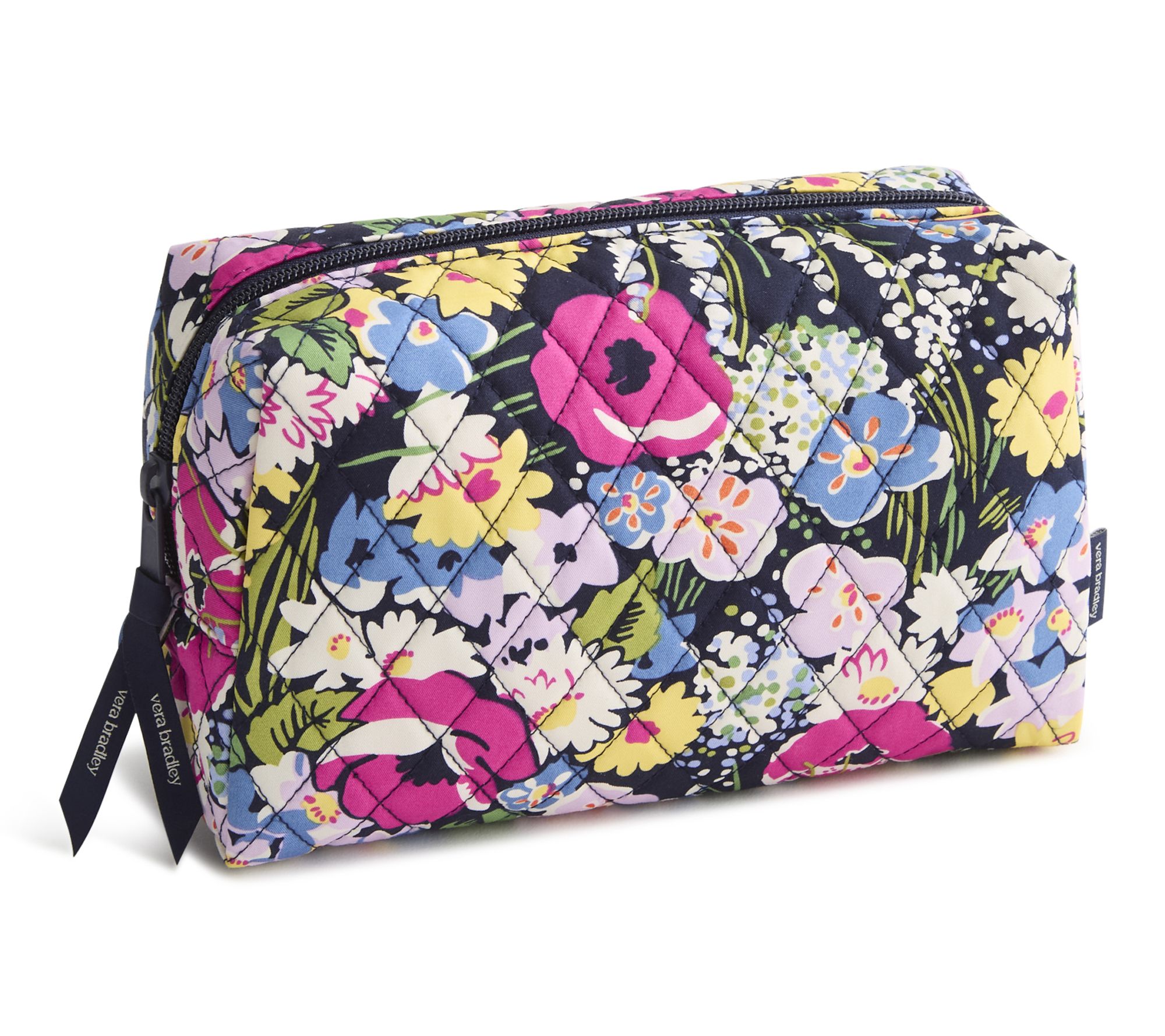 Vera Bradley Printed Cotton Medium Cosmetic Bag