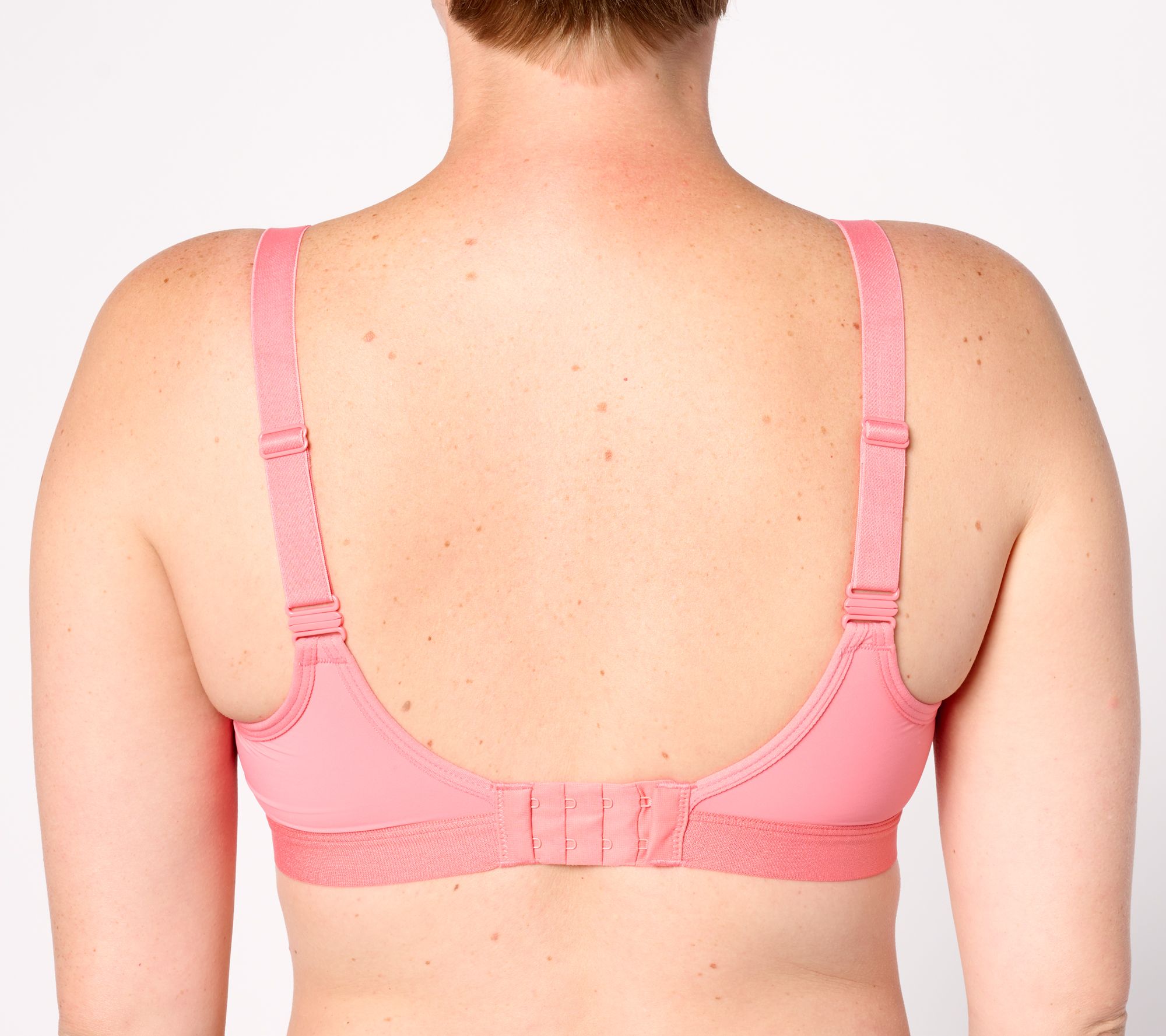 Structured Support Recycled Sports Bra, Pink