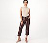 Belle by Kim Grael Petite Faux Leather with Ponte Gauchos, 2 of 2
