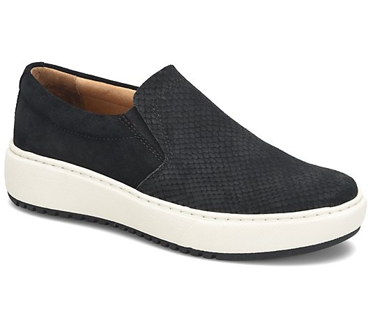 Sofft Nubuck Slip On Loafers - Watney