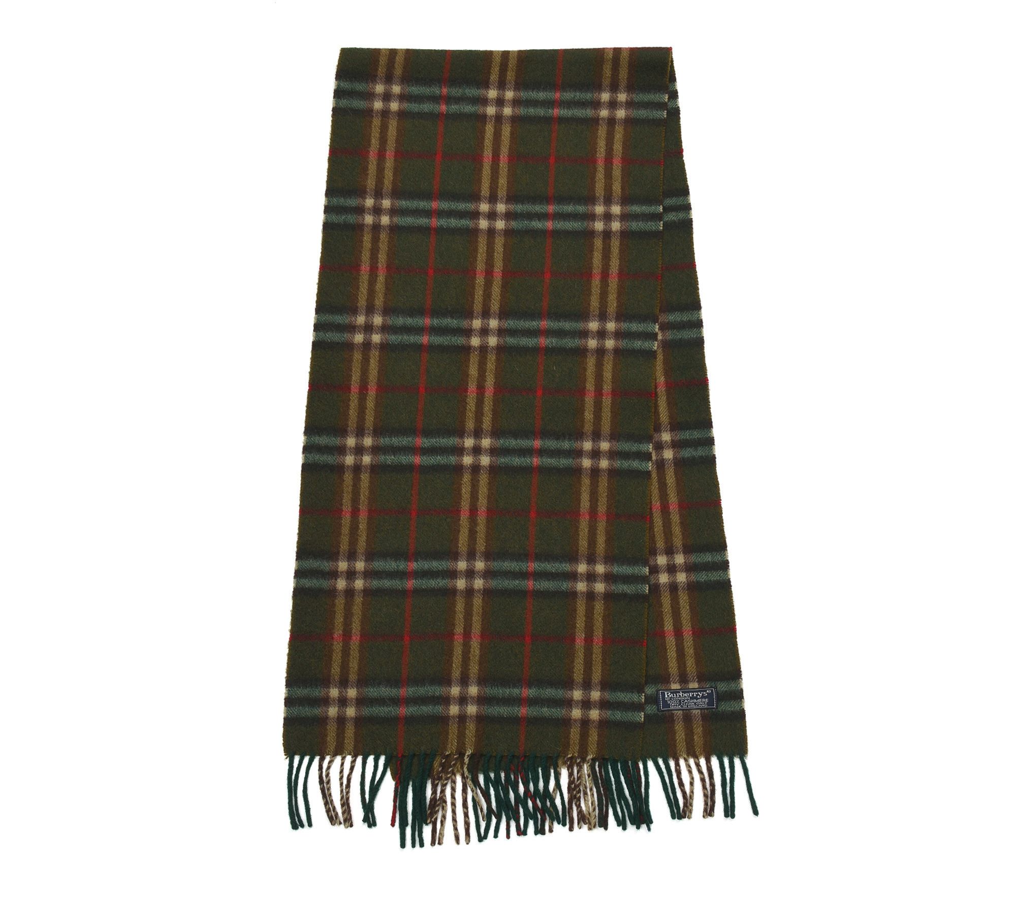 Pre owned burberry clearance scarf