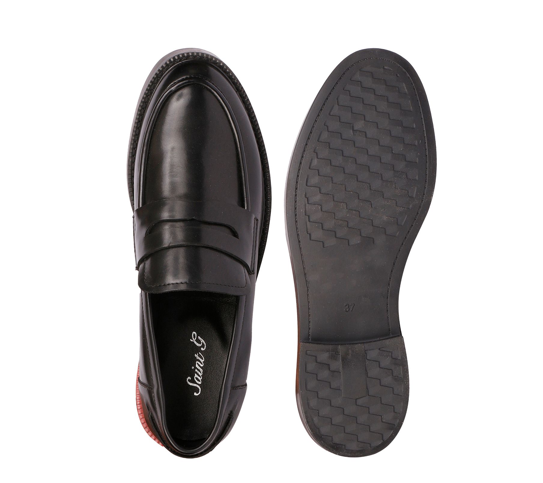 Saint G Leather Loafers Erina