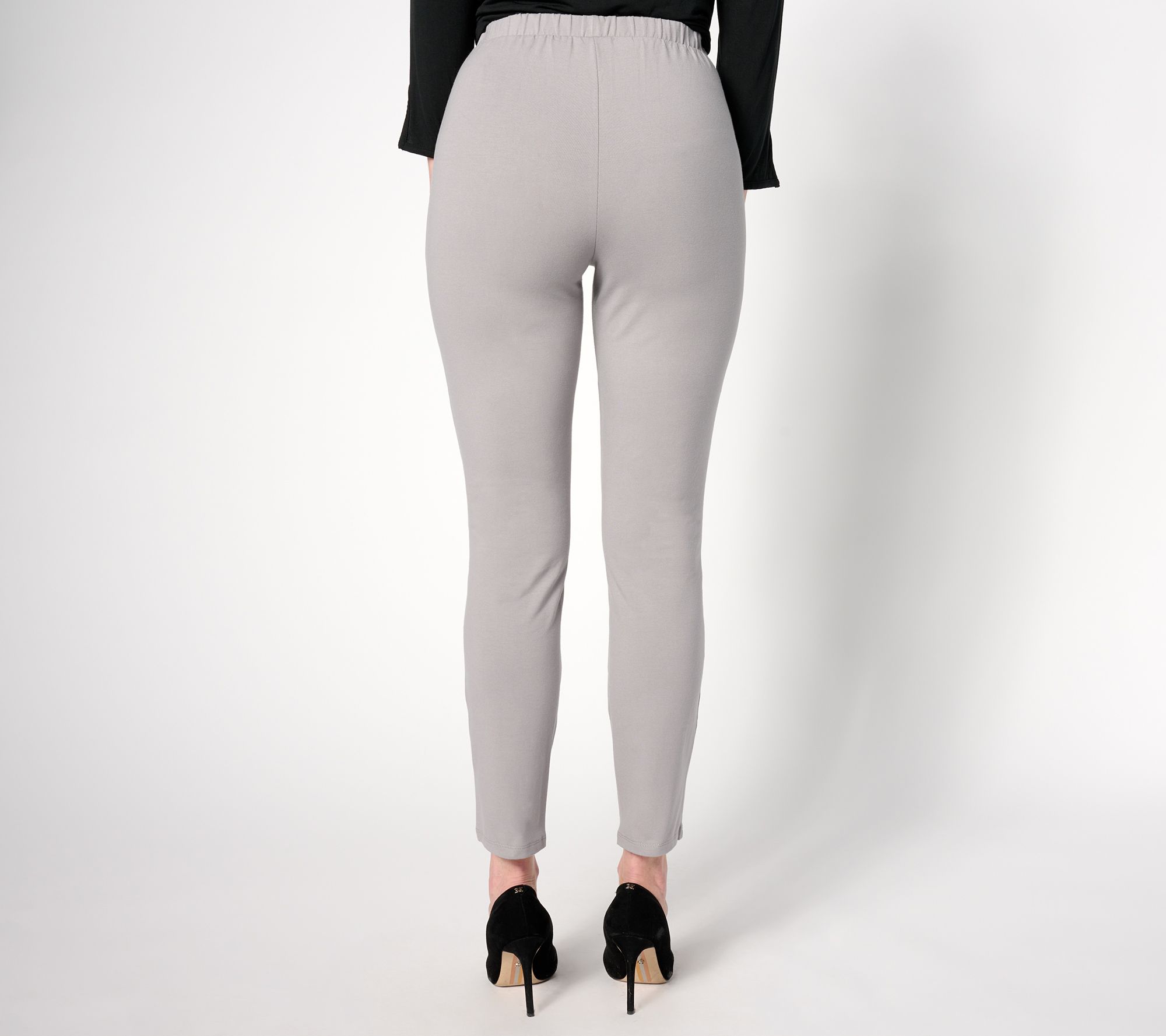 Women with Control Tall Pull-On Knit Slim Pant 
