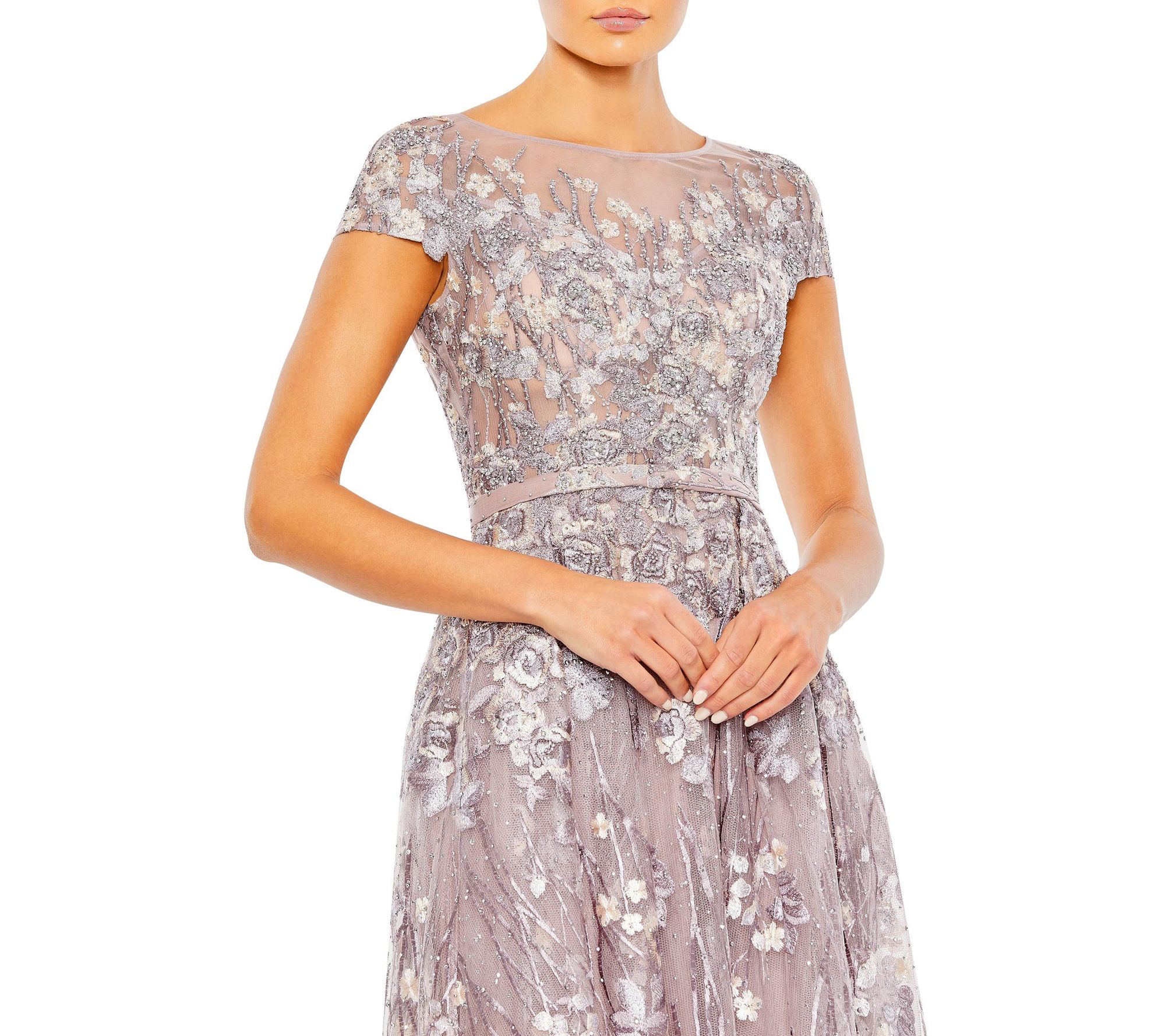 QVC Long Mother of the Bride Dresses