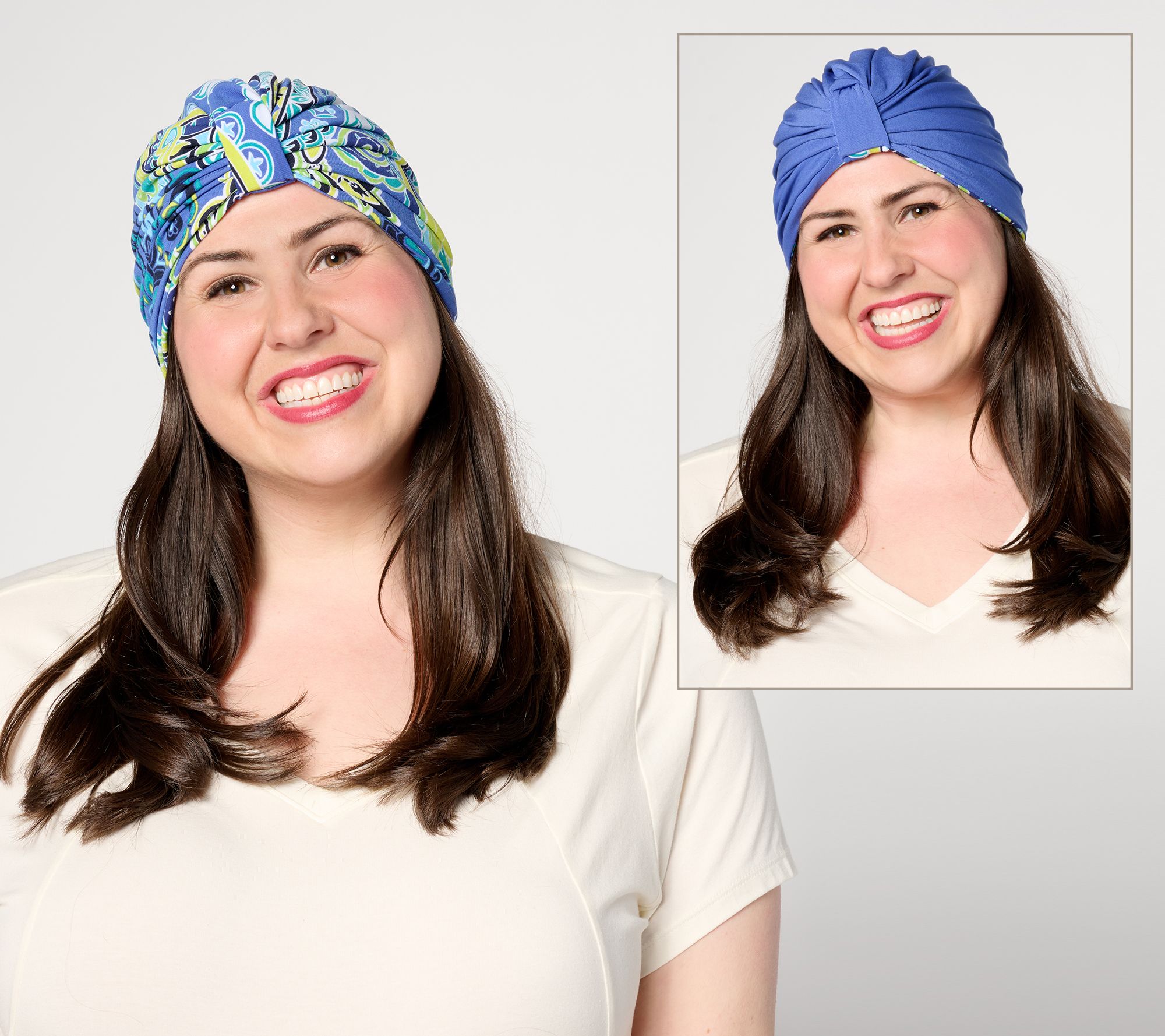 Attitudes by Renee Como Jersey Reversible Turban
