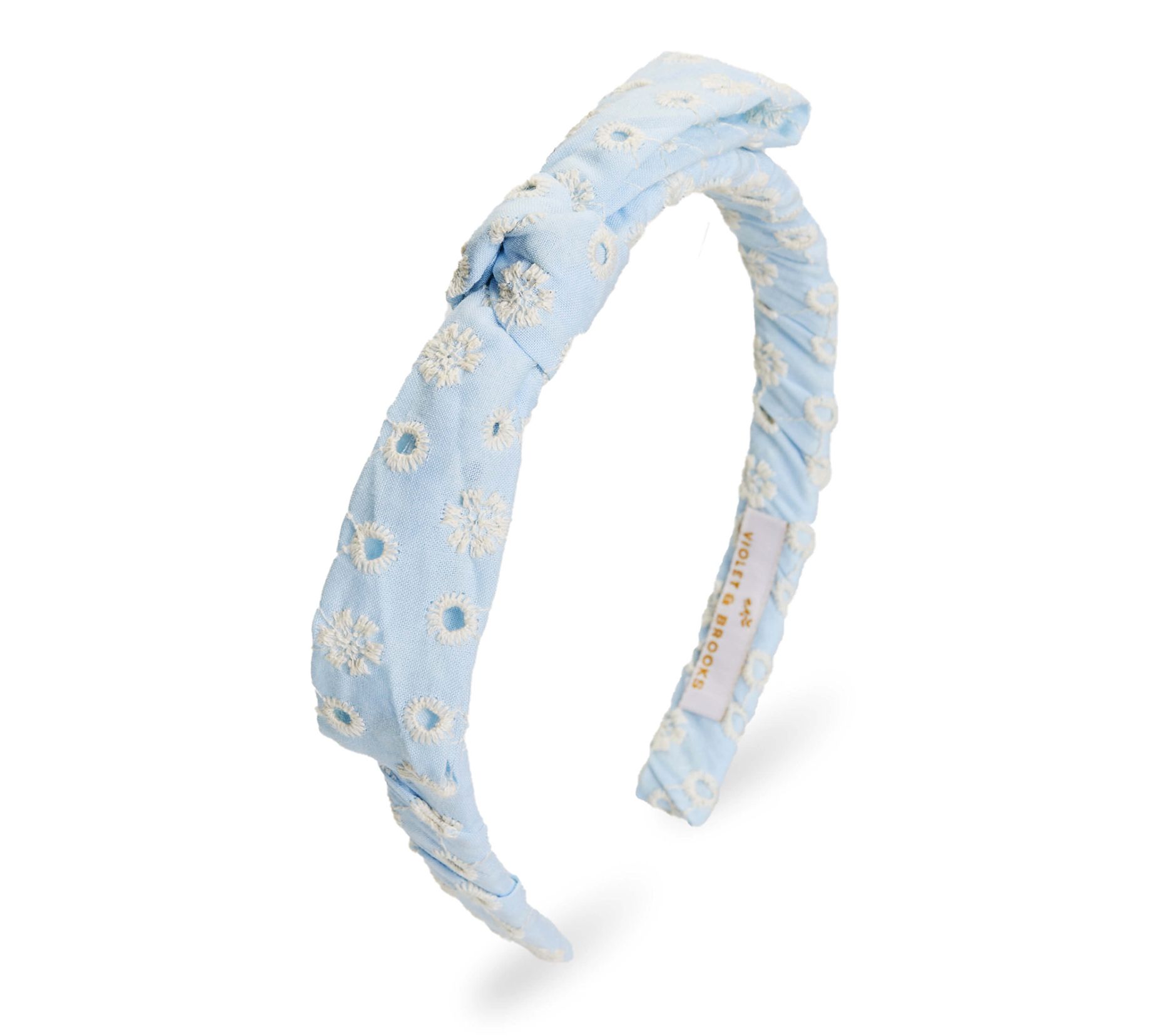 Violet & Brooks Ellie Mini Bow Eyelet Headband