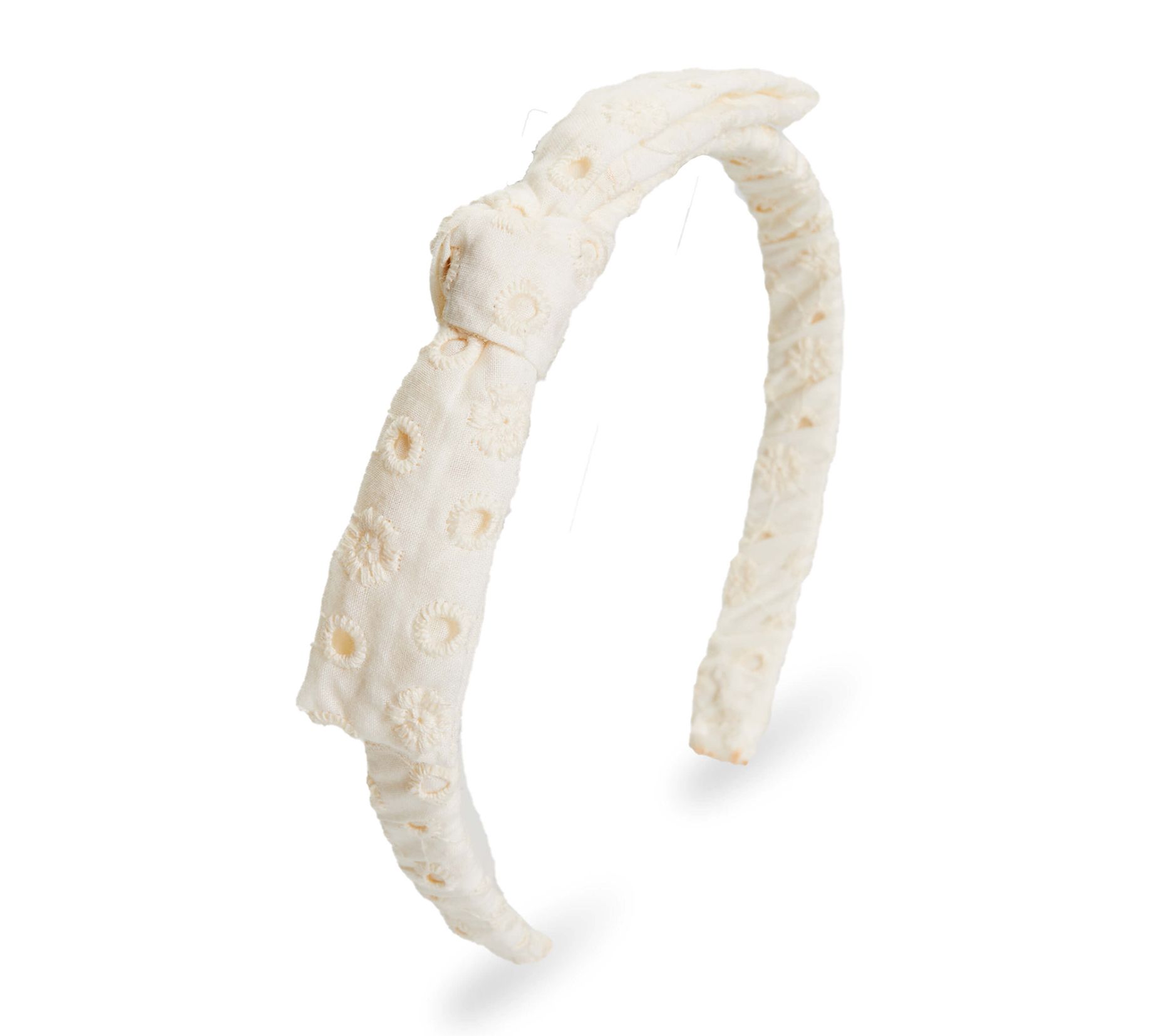 Violet & Brooks Ellie Mini Bow Eyelet Headband