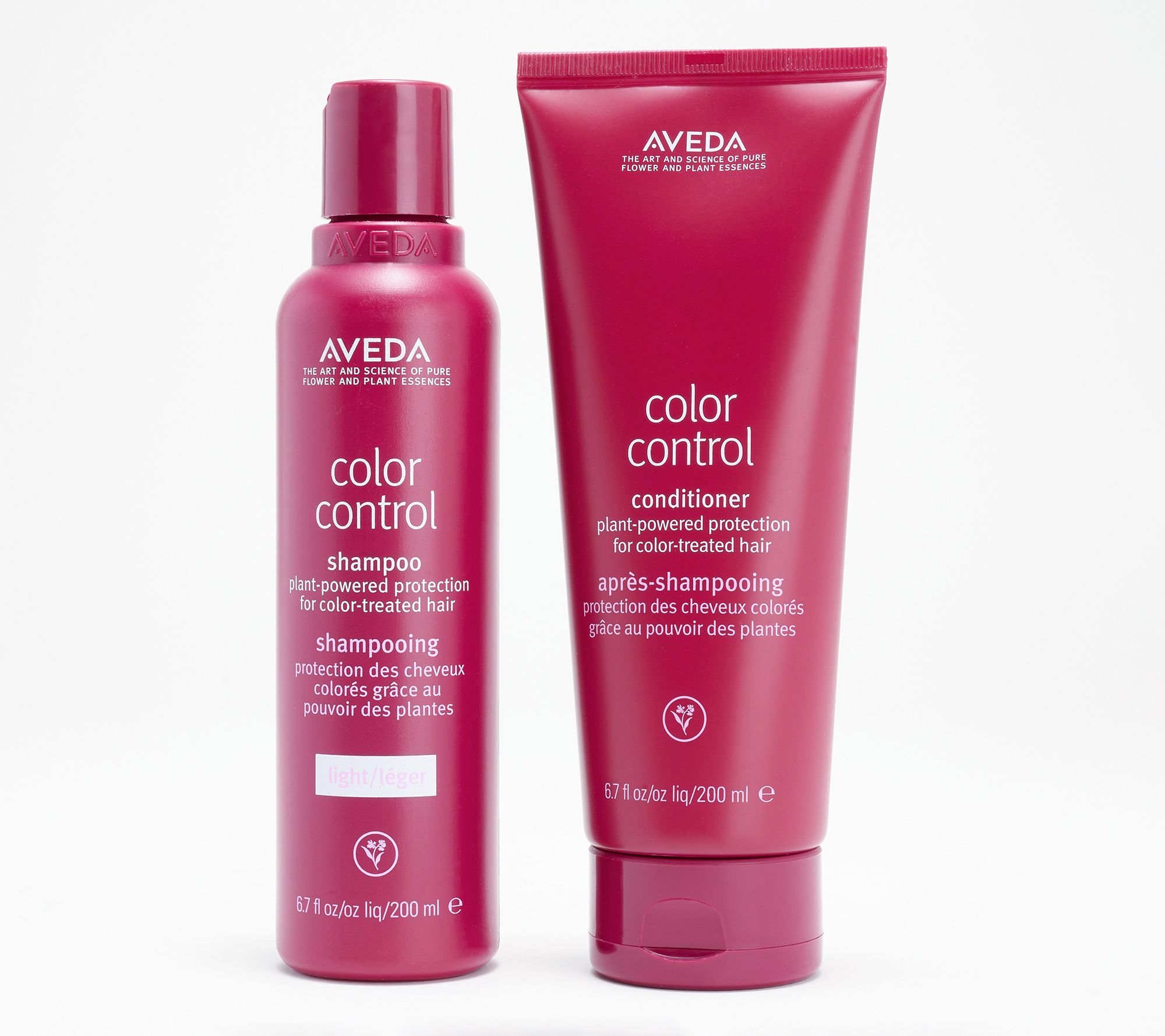 Aveda 6.7oz Color Control Shampoo & Conditioner Light Set