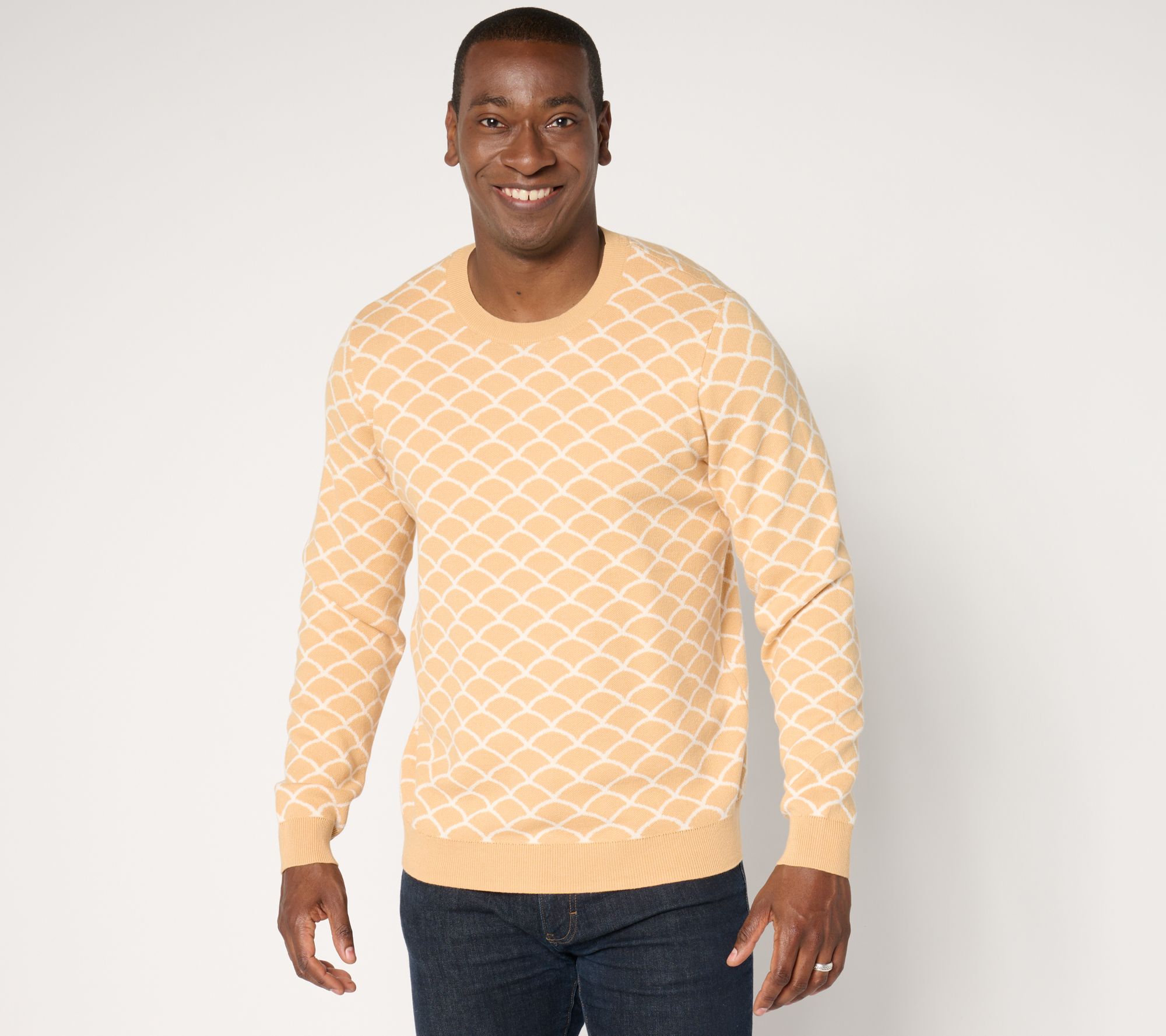 Studio Park x Alberti Popaj Men's Festive Pullover Sweater