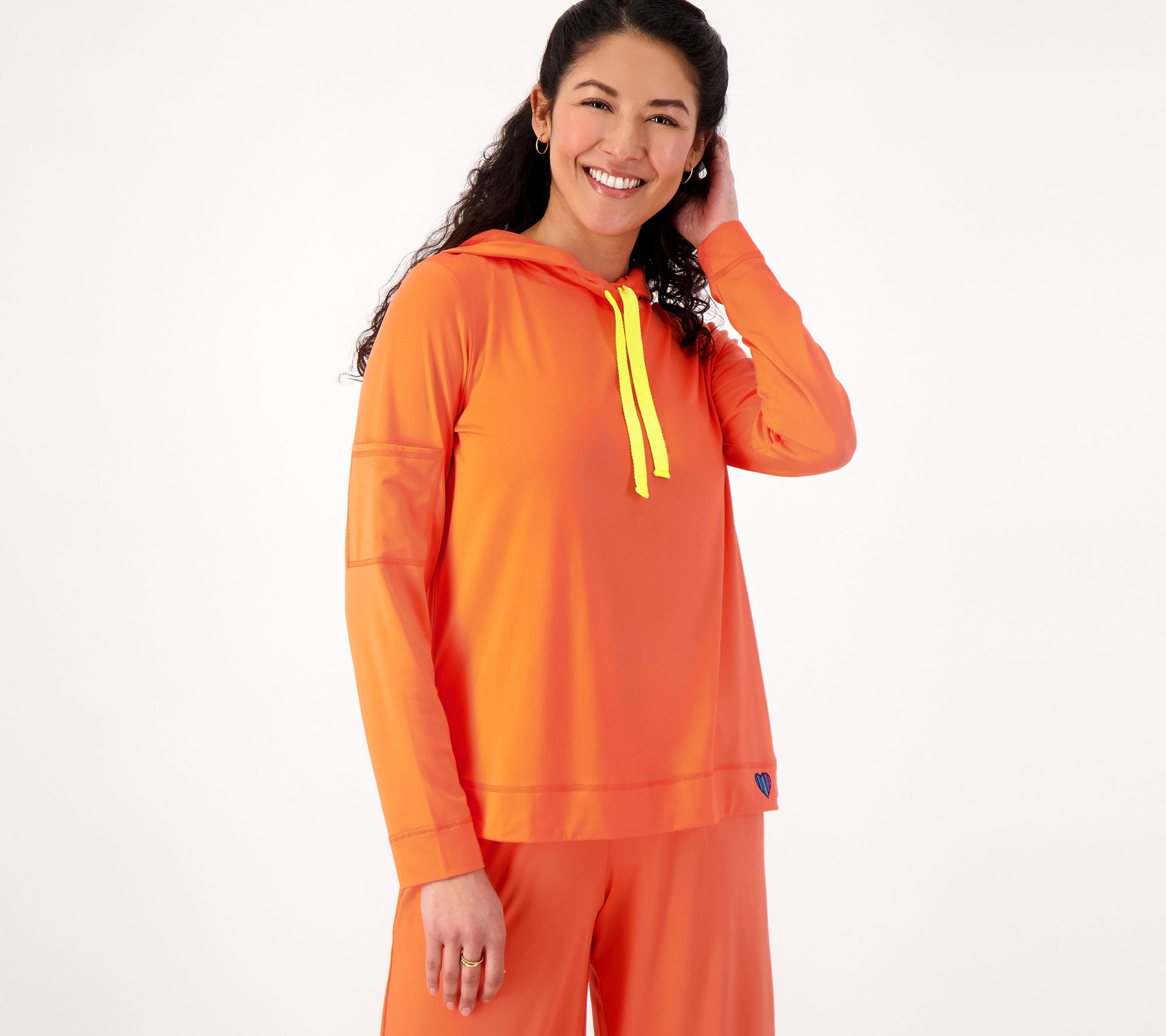 Lug Lounge Brushed Hooded Top - Coupe