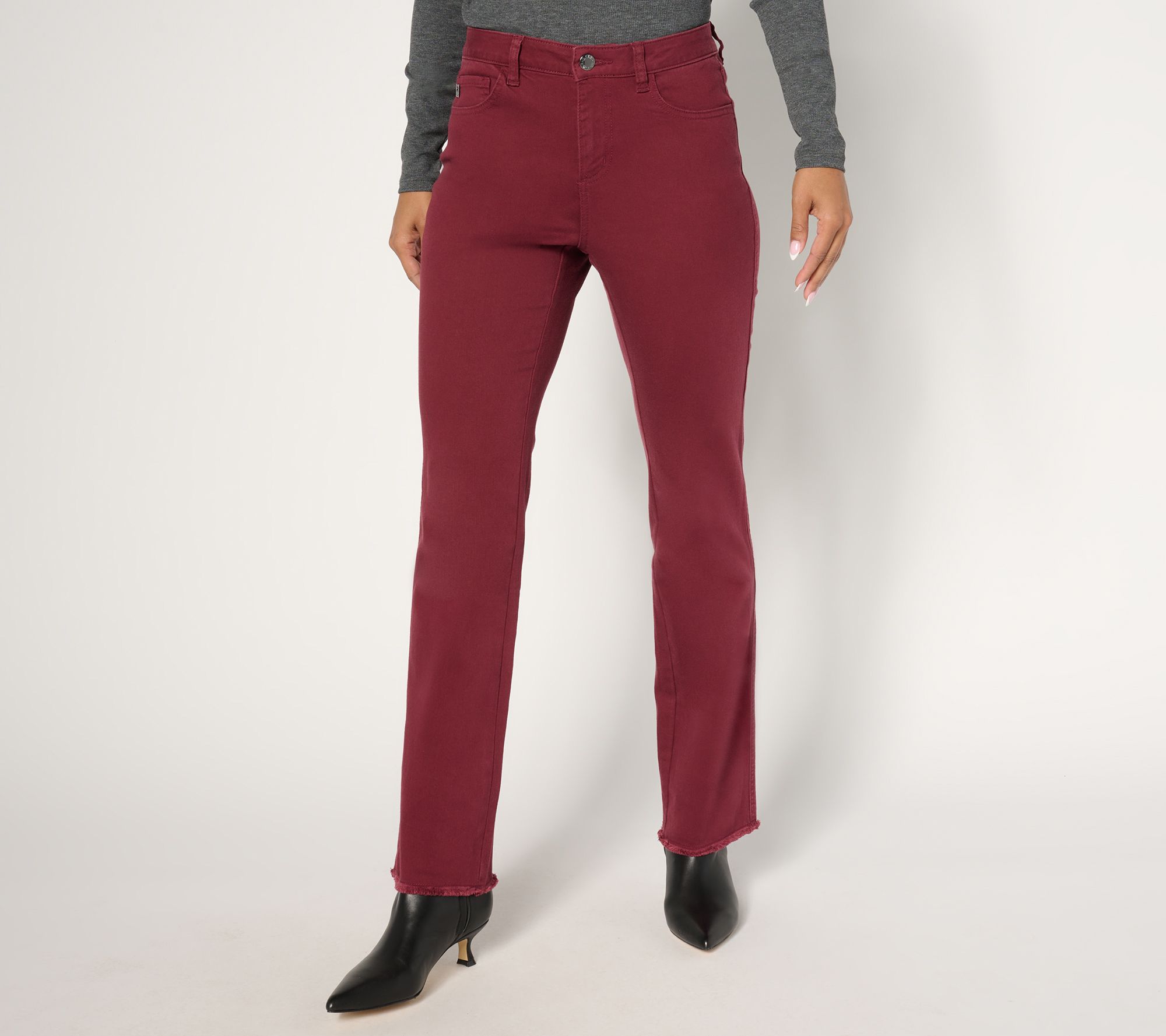 "As Is" Belle by Kim Gravel Petite Primabelle Twill Fray Jean