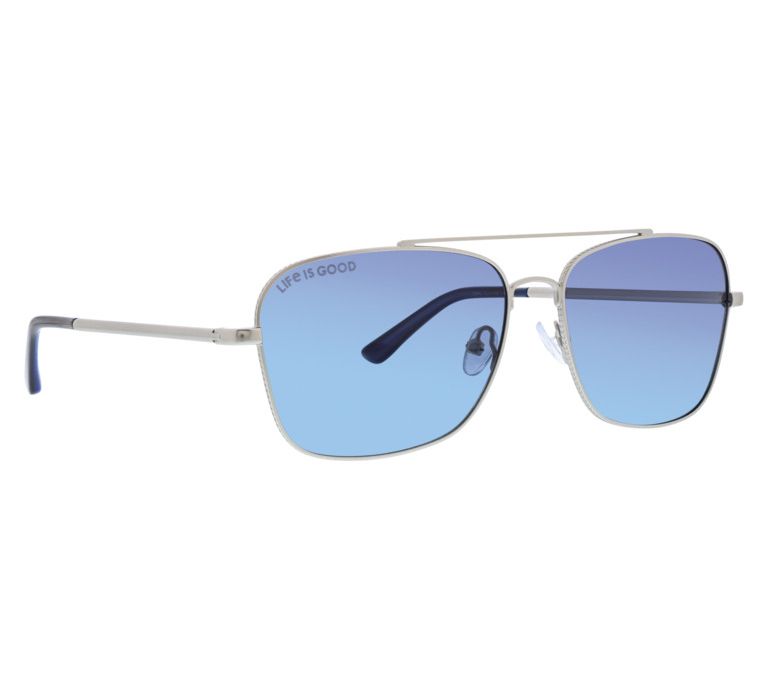 Life is Good Coney Rectangle Polarized AviatorSunglasses