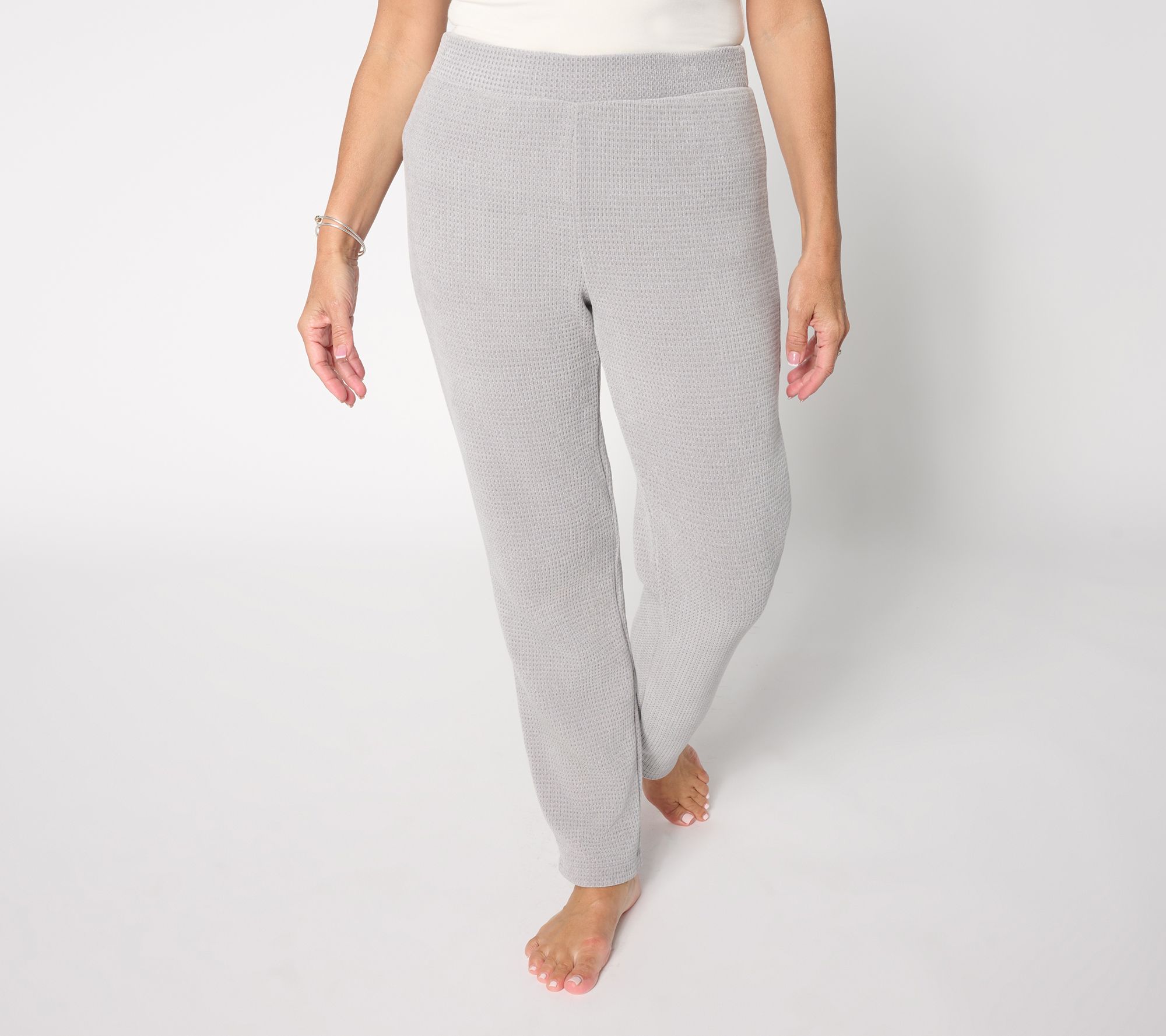 Modern Soul Chenille Waffle Knit Tapered Lounge Pant