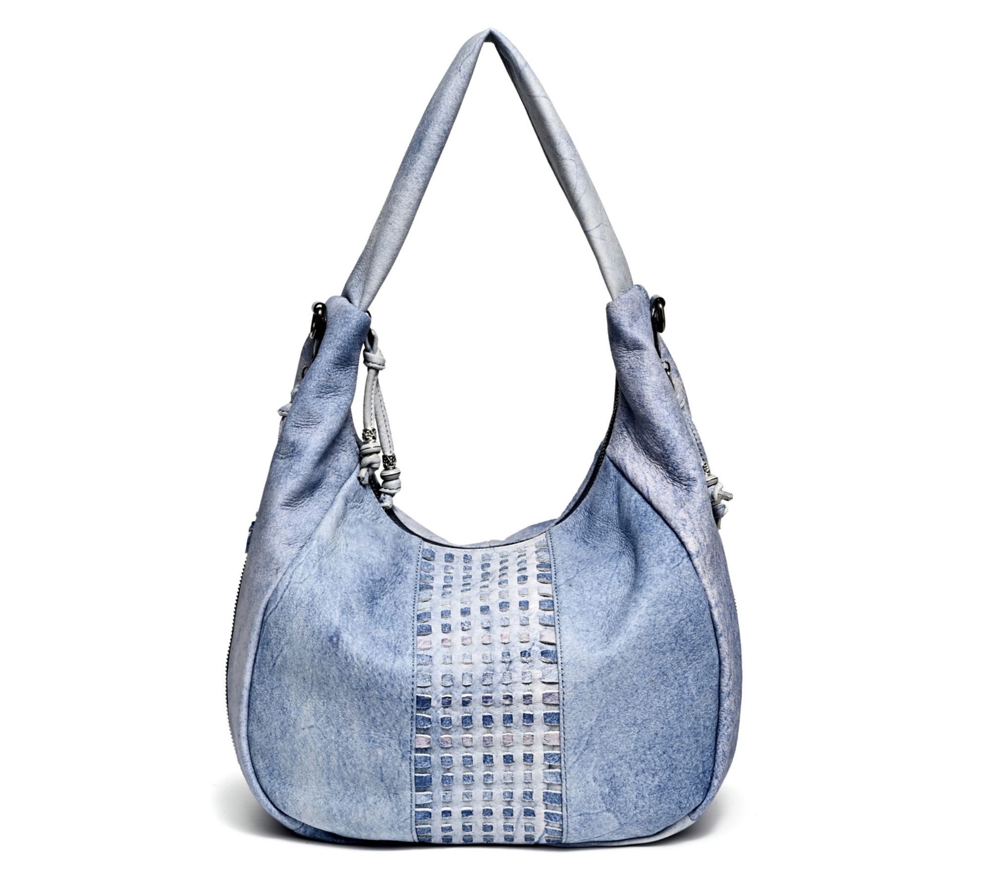 Old Trend Dorado Convertible Leather Hobo Shoulder Bag