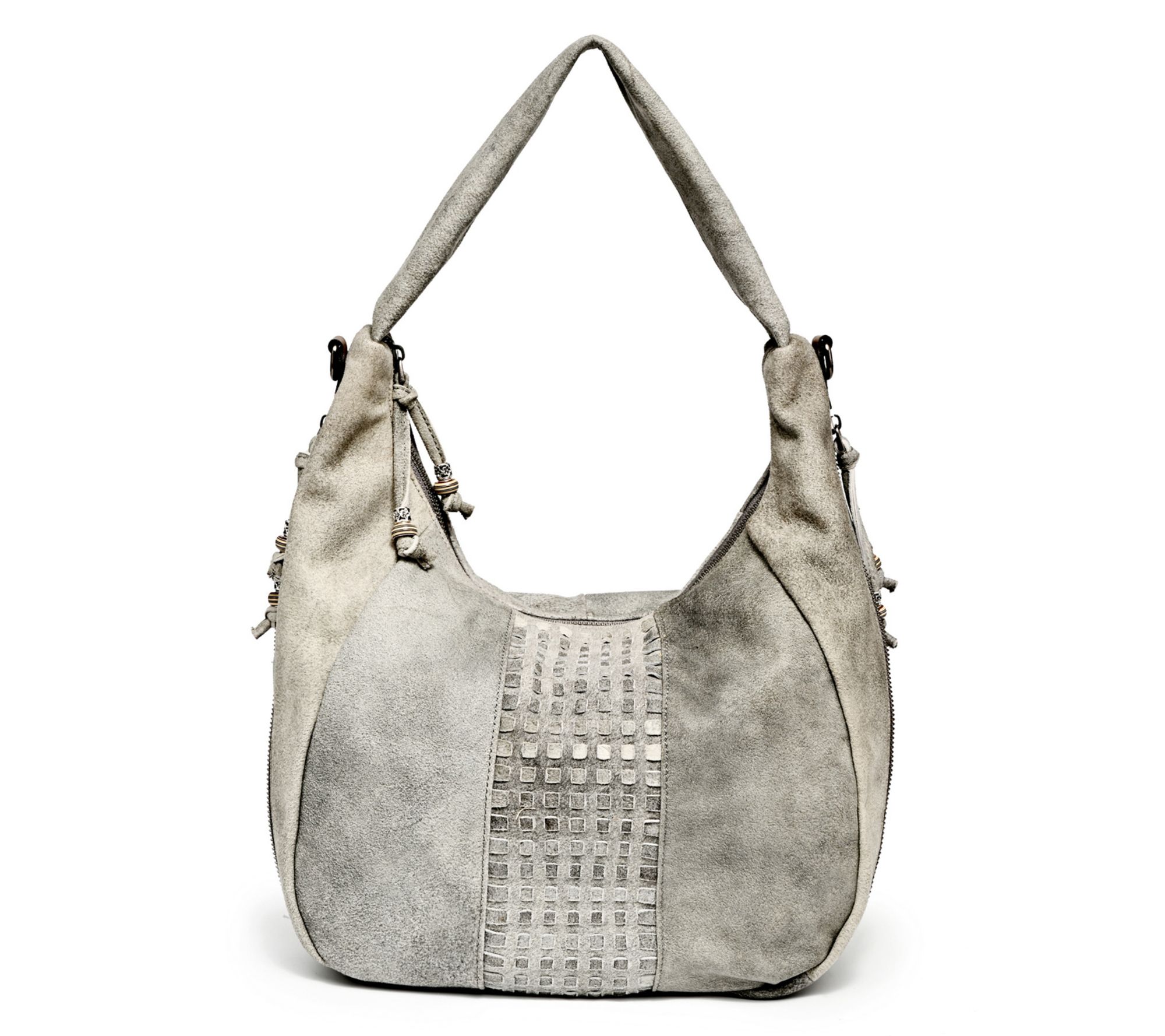 Old Trend Dorado Convertible Leather Hobo Shoulder Bag