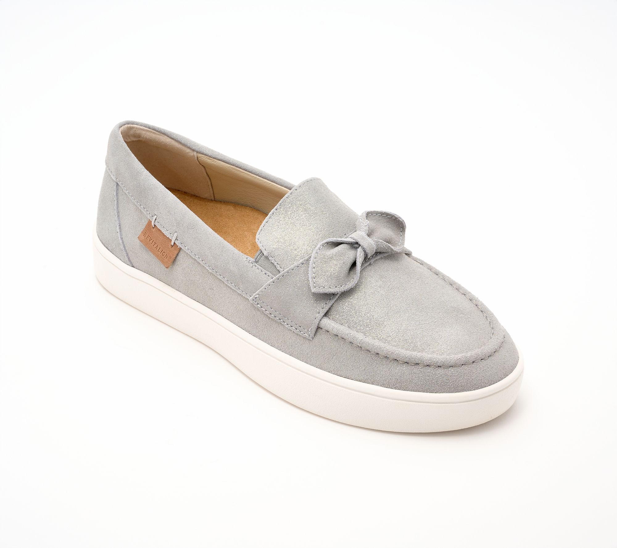 Revitalign Orthotic Suede Slip-On - Malibu Diana