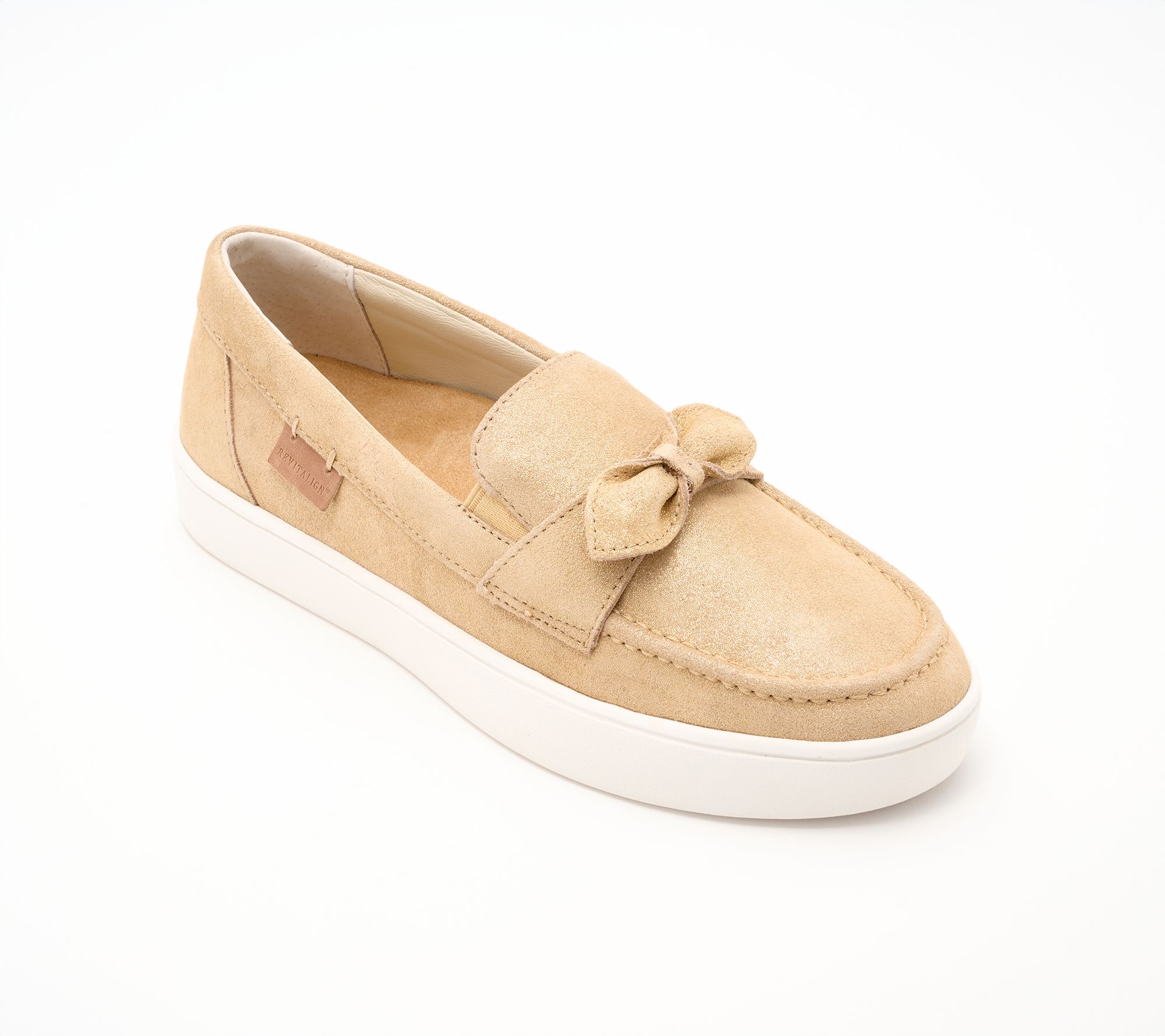 Revitalign Orthotic Suede Slip-On - Malibu Diana