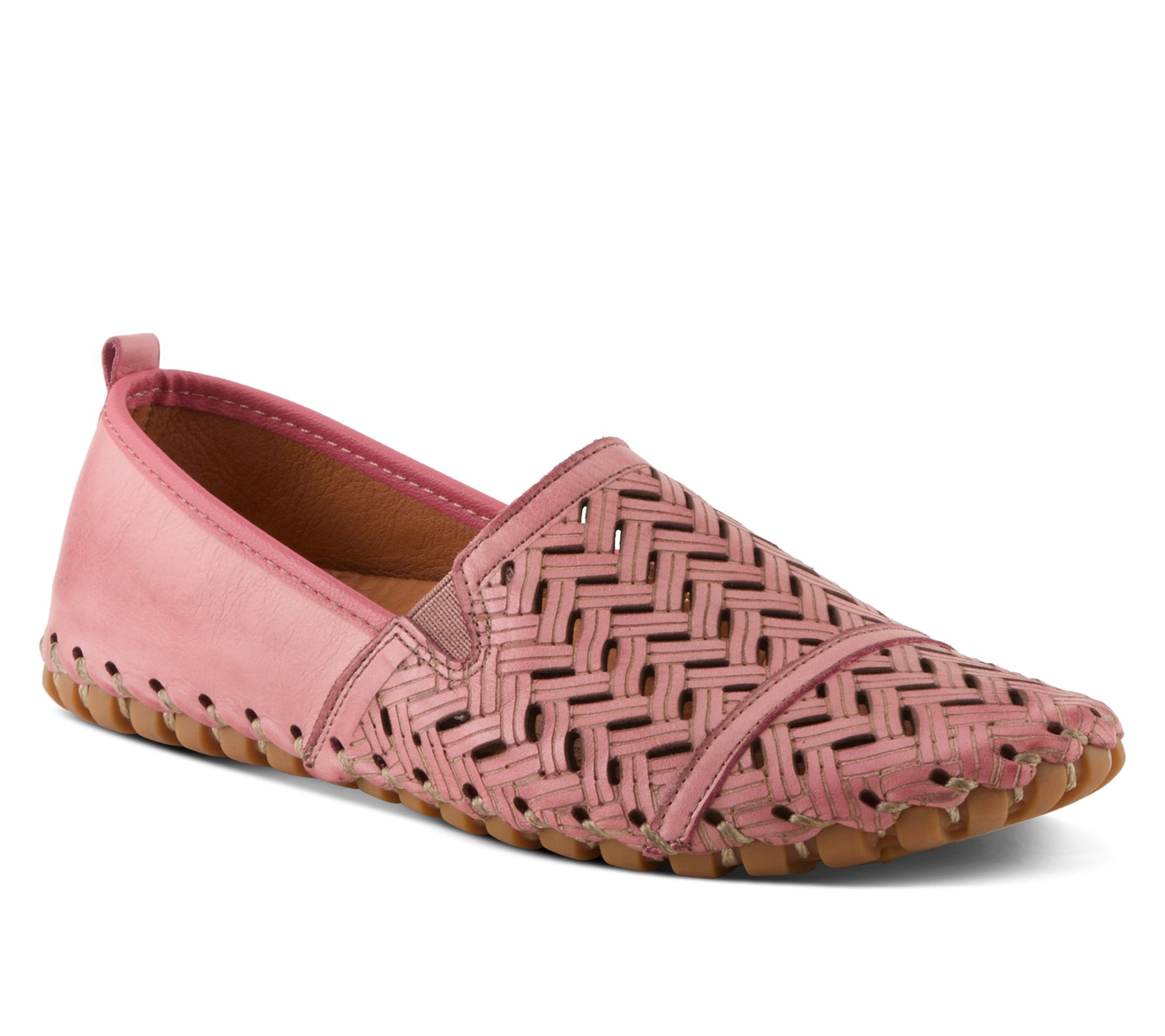 Spring Step Leather Slip-Ons - Kapri