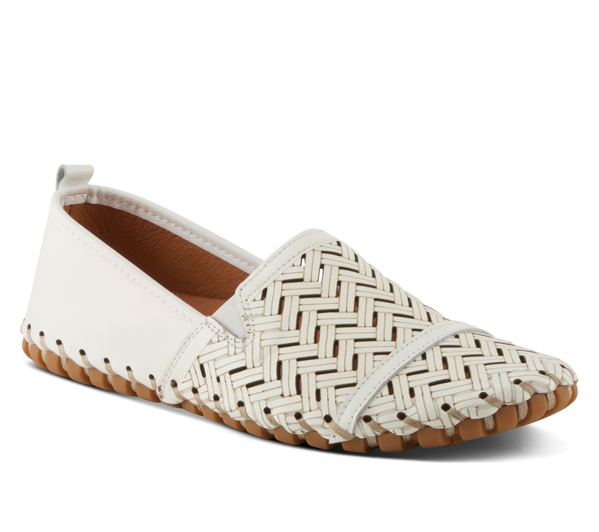 Spring Step Leather Slip-Ons - Kapri