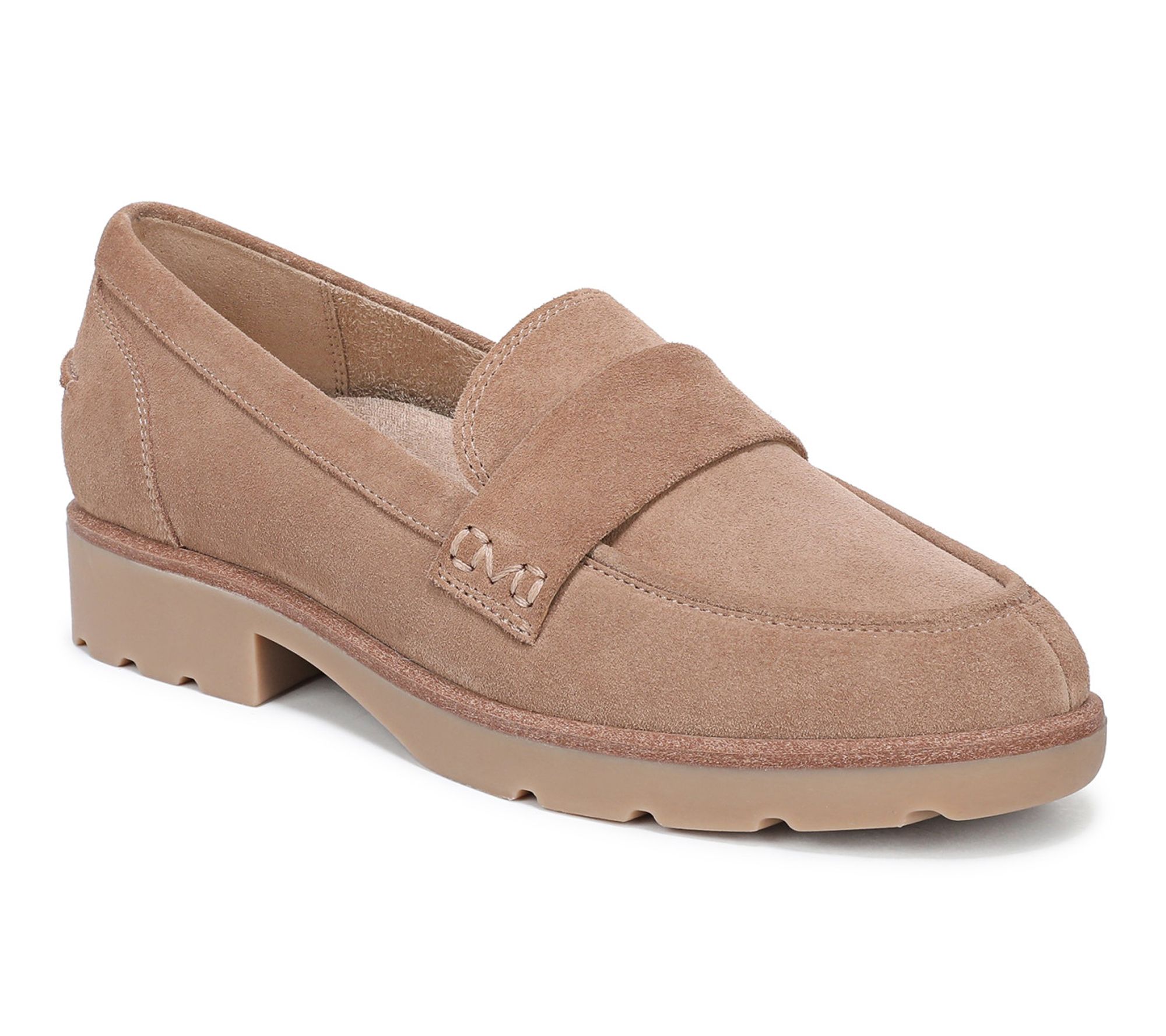 Vionic Suede Loafer/Moc - Cleo Loafer