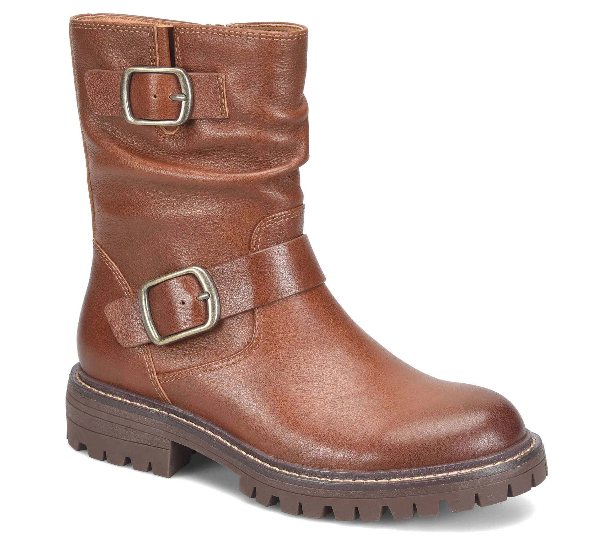 Sofft Leather Moto Boot - Alyssa