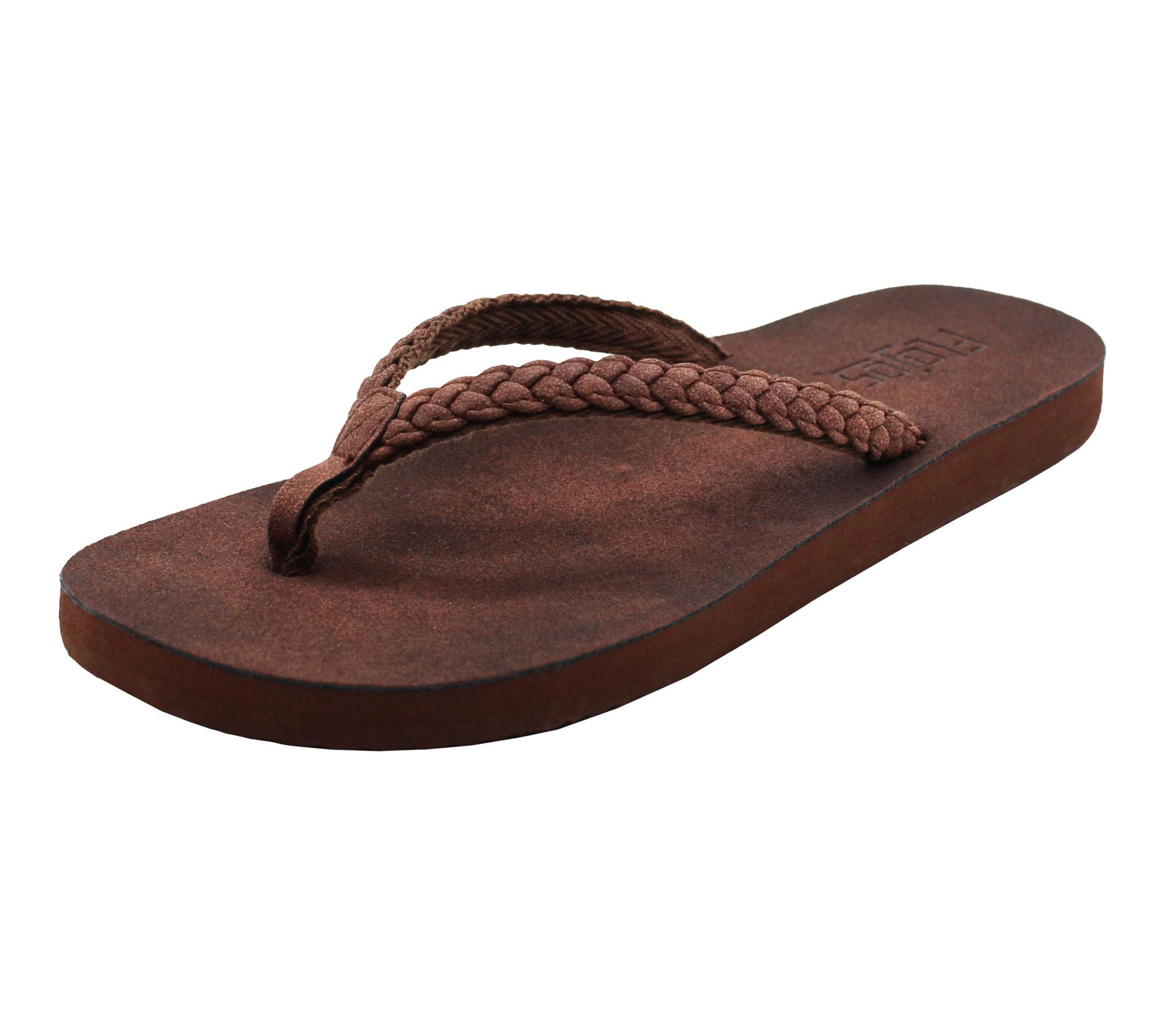 Flojos Braided Strap Thong Sandal - Sky
