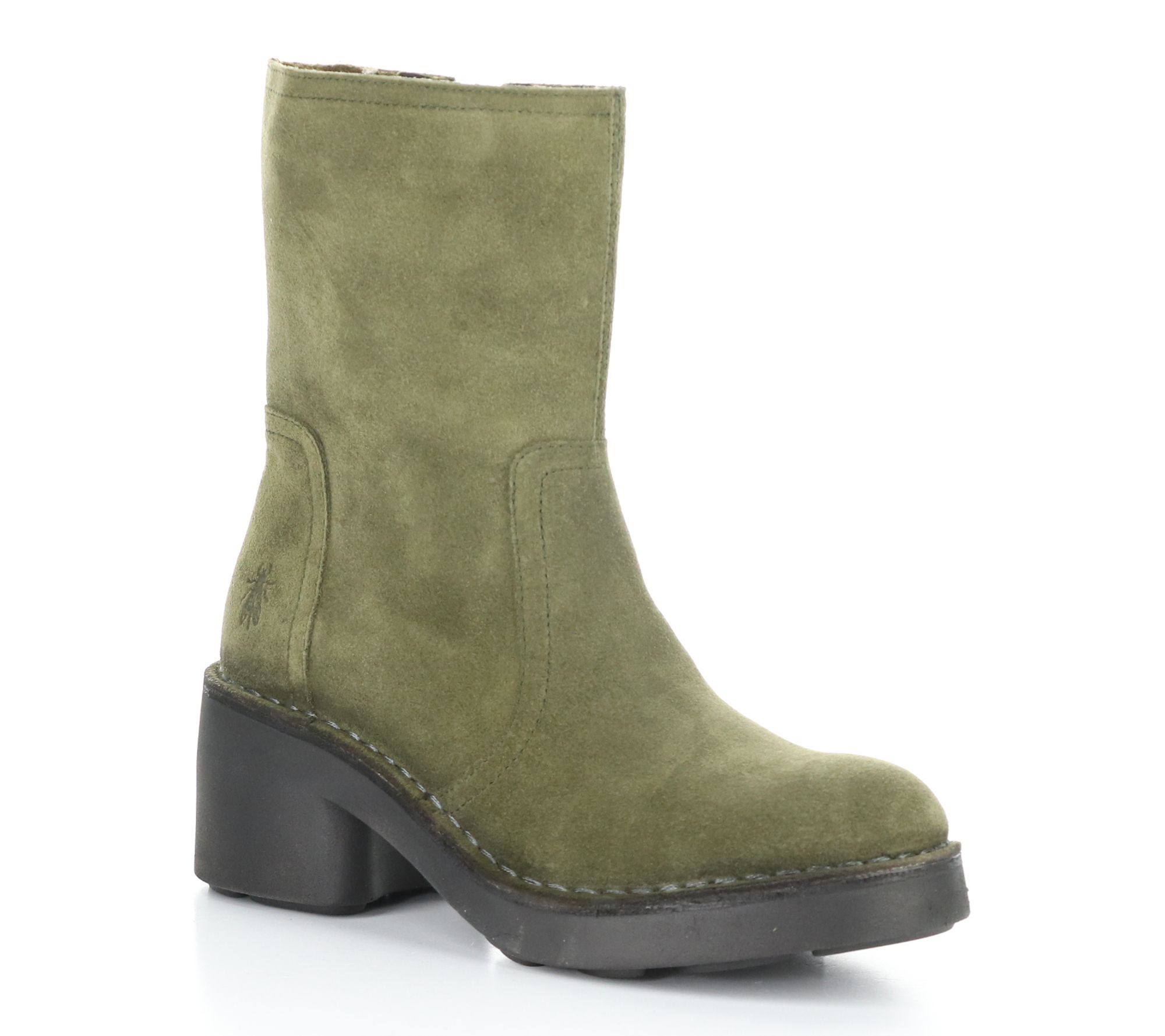 Fly London Oil Suede Side Zip Boot - Nore191Fly