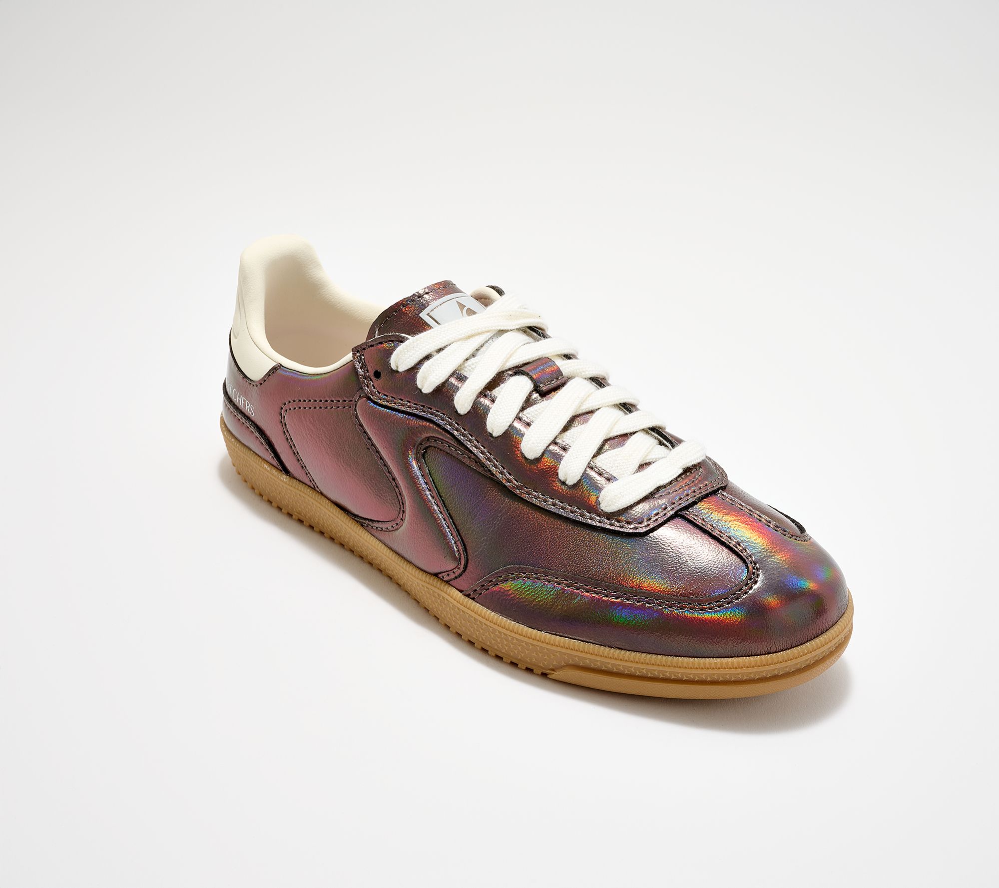 "As Is" Skechers Hotshot Metallic Lace Up Sneakers