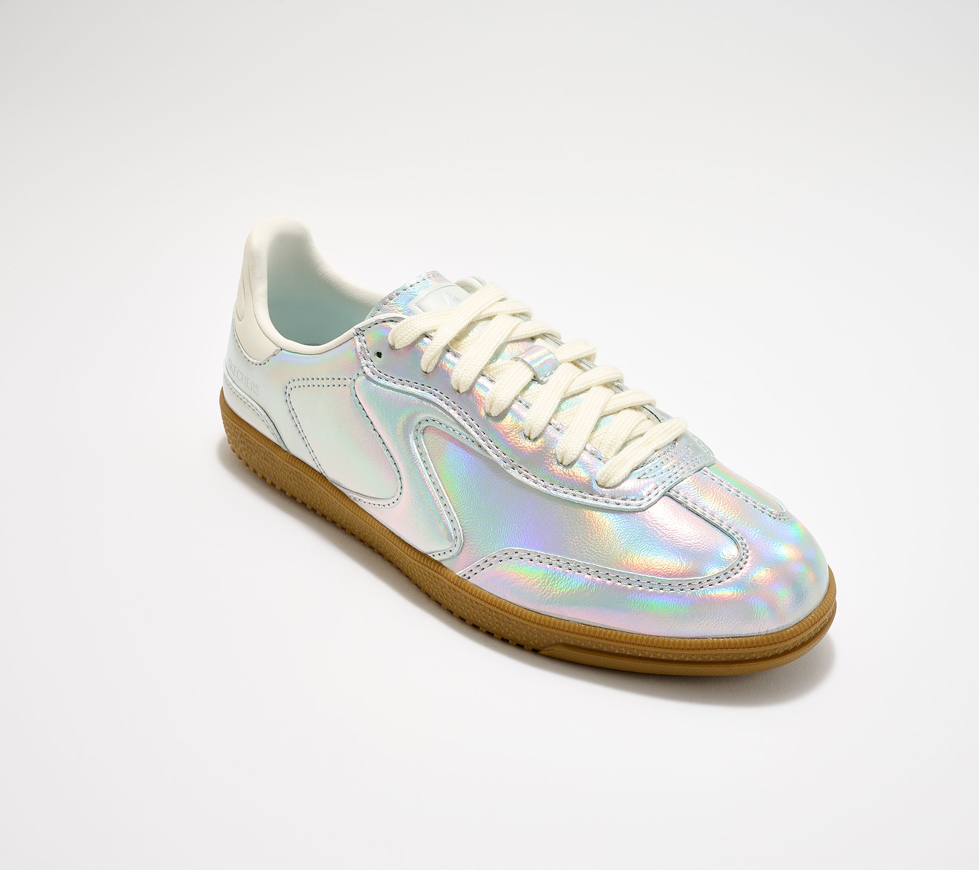 "As Is" Skechers Hotshot Metallic Lace Up Sneakers