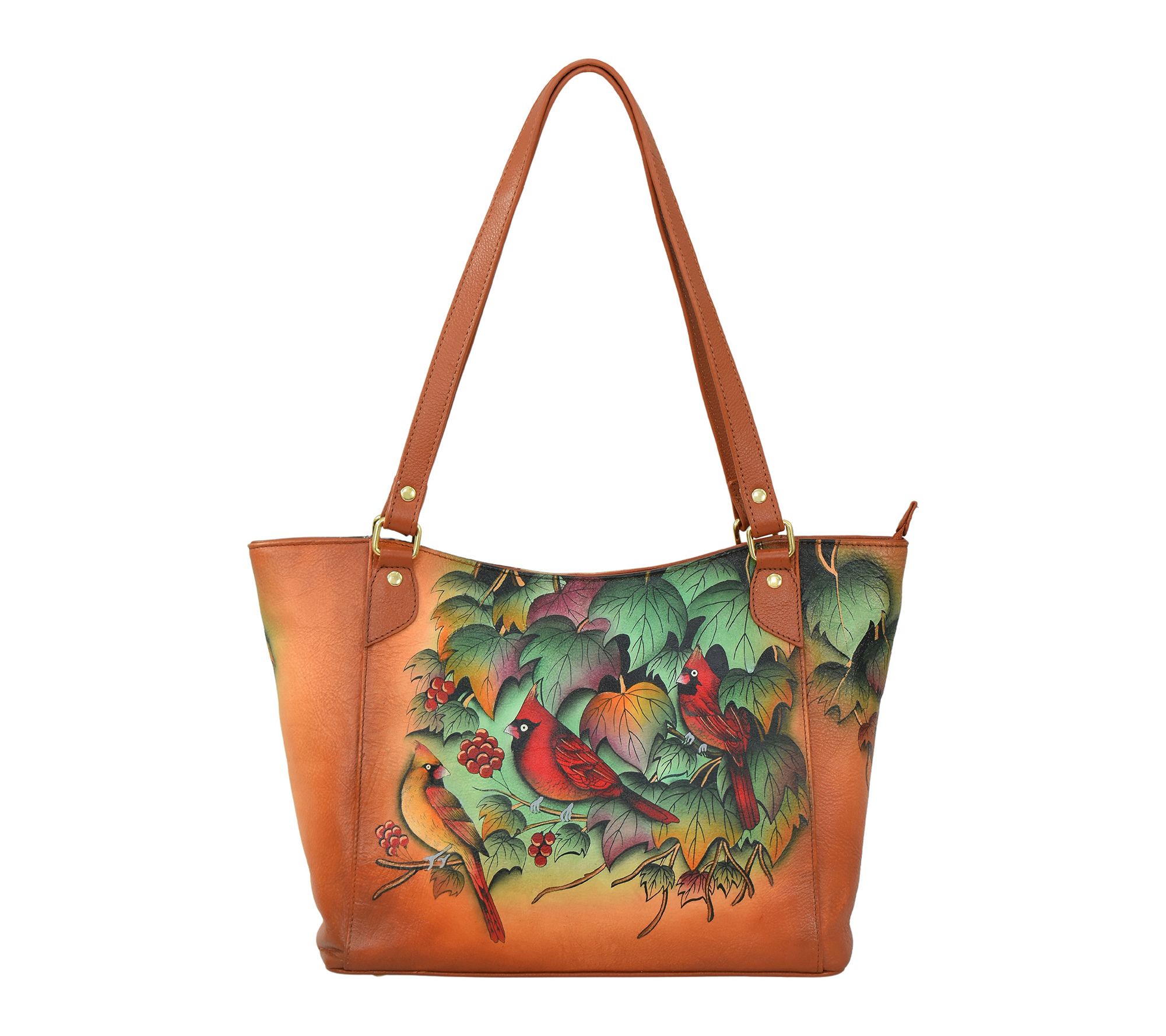 Anushcka Painted Leather Large Tote