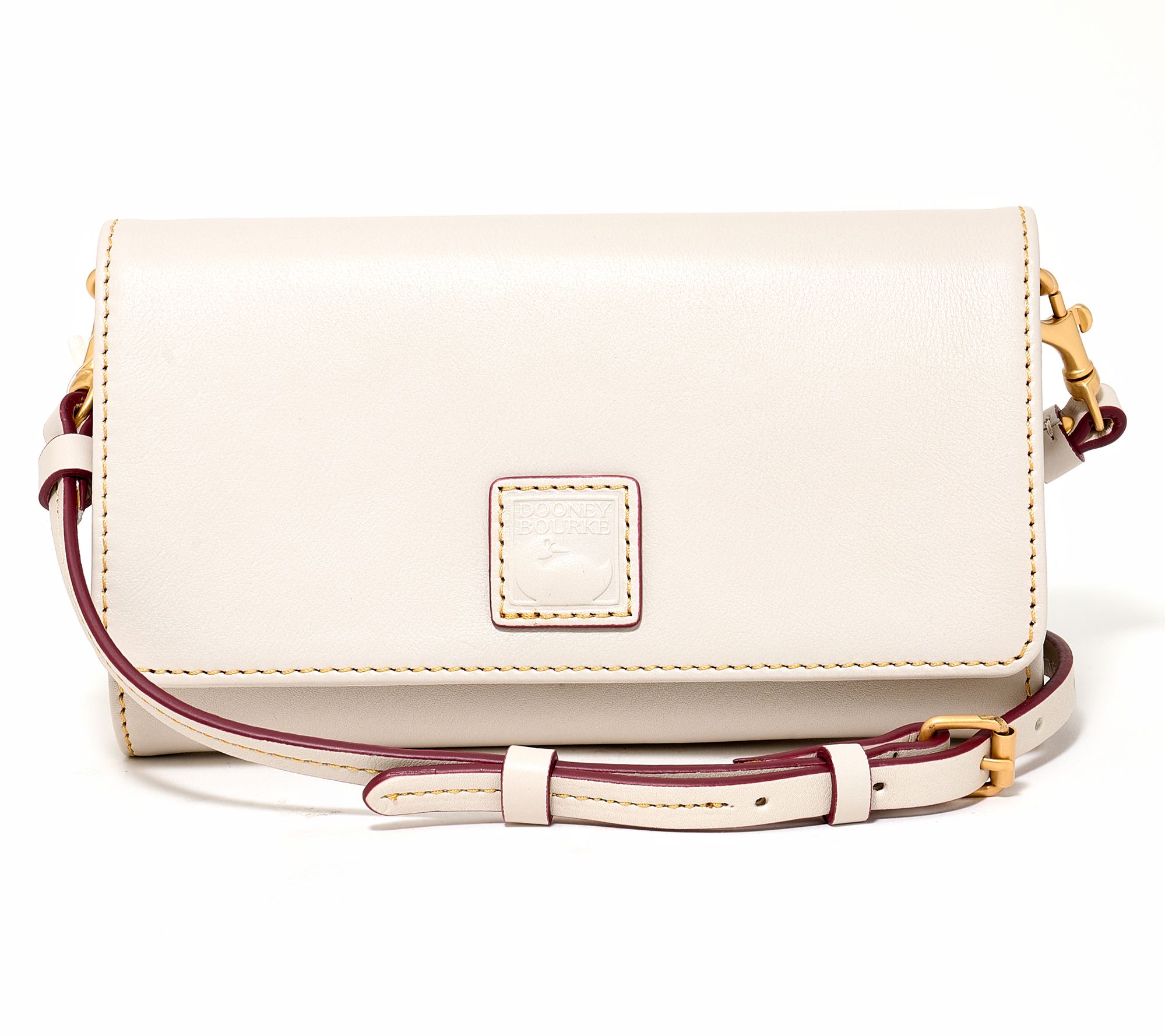 "As Is" Dooney & Bourke Florentine Leather Daphne Crossbody