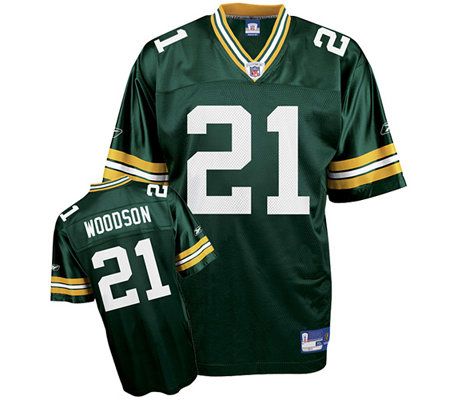 NFL Green Bay Packers Charles Woodson Replica Jersey 