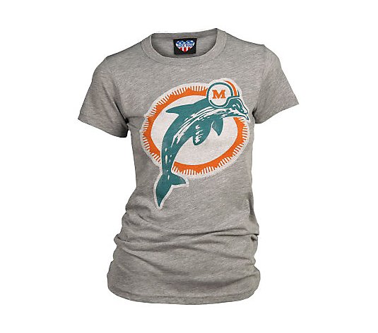 women's miami dolphins t shirt