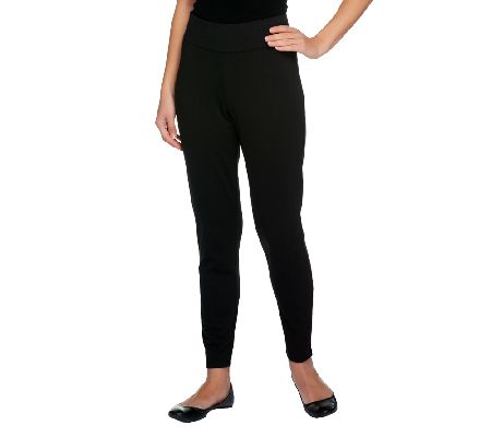 Liz Claiborne New York Ponte Knit Leggings - QVC.com